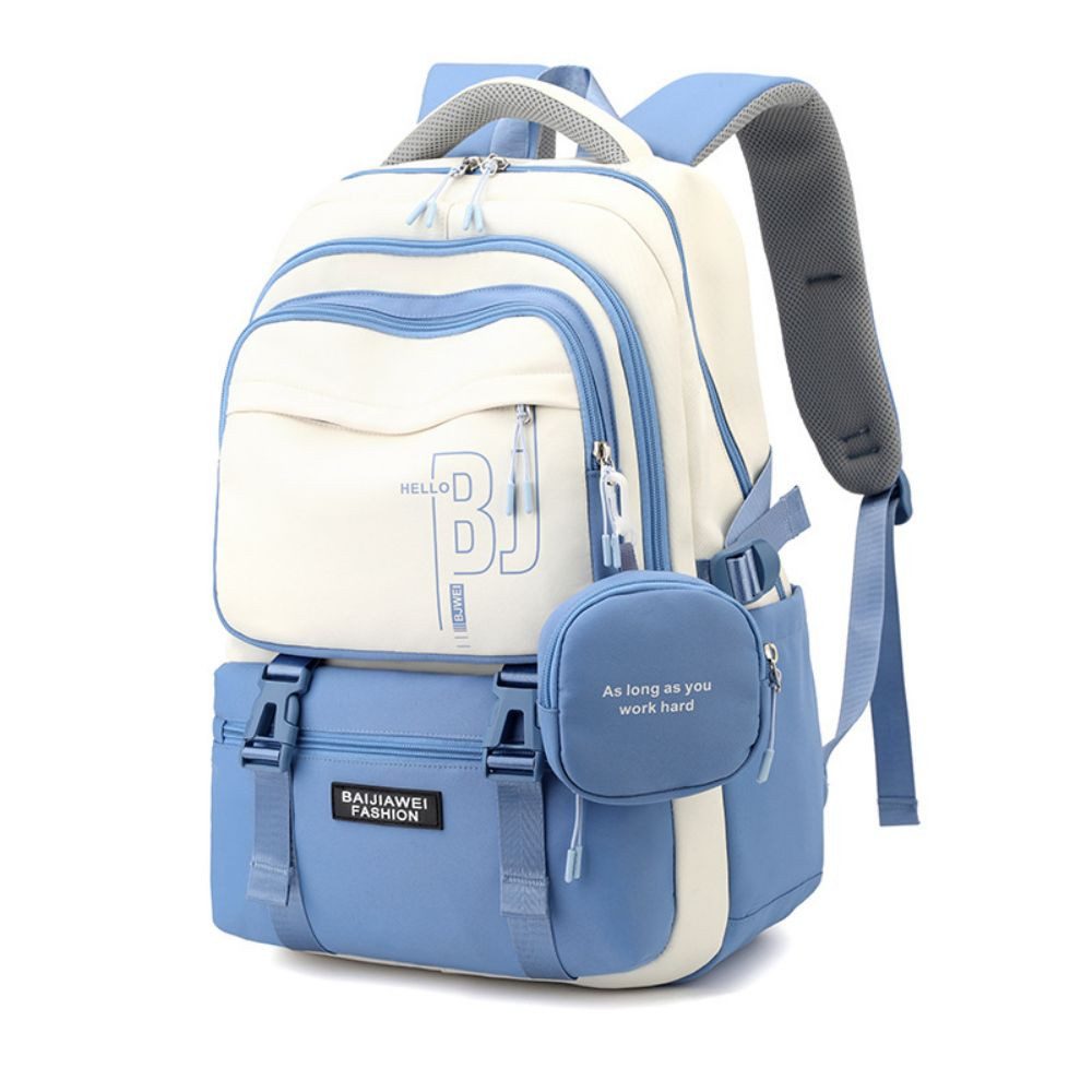 Fanttik Schulrucksack Wasserdichter Schulrucksack mit Geldbörse
