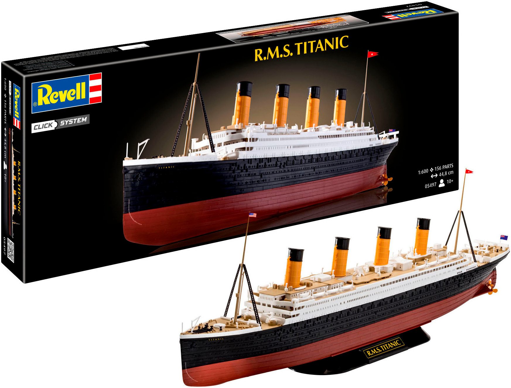 Revell® Modellbausatz Click System, R.M.S. Titanic,