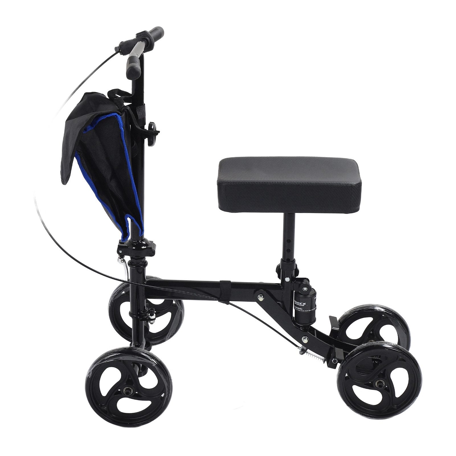 cocosity Indoor-Rollator Verstellbarer Kniewalker mit Lenksystem,