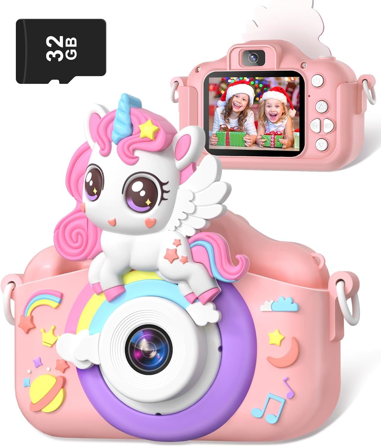 POPOLIC Digitalkamera Kinder, 2.0' Bildschirm Kinder