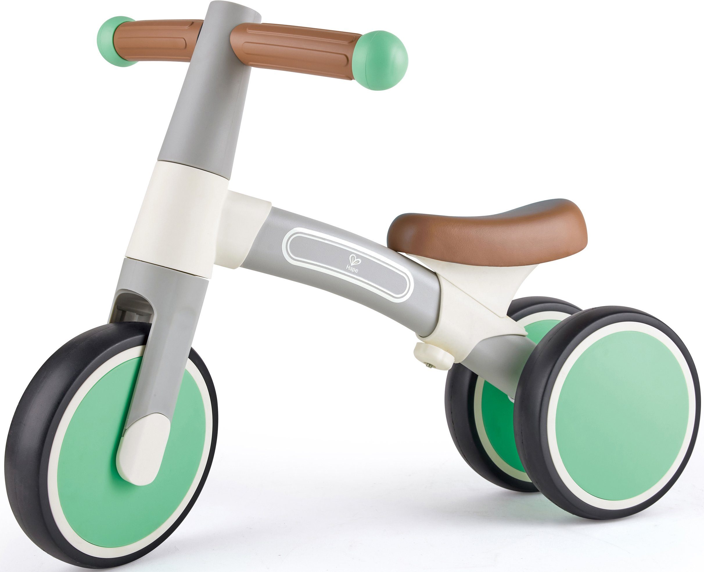 Hape Dreirad Mein erstes Lauf-Dreirad, Hellgrau,