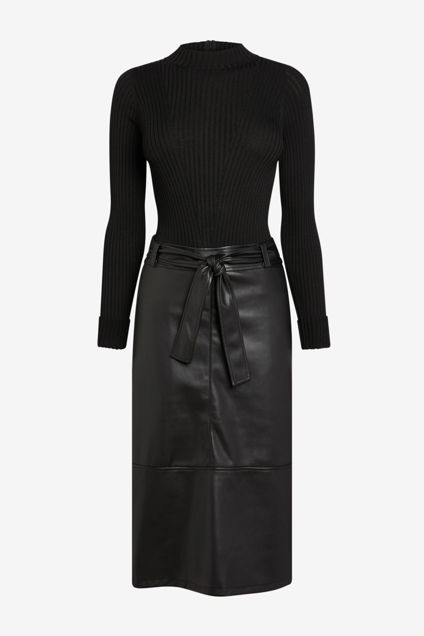 Next 2-in-1-Kleid 2-in-1 Hochgeschlossenes Kleid aus