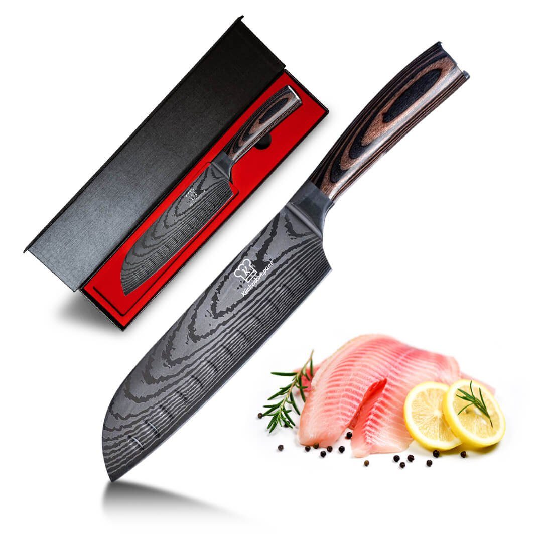Küchenkompane Fleischmesser Santoku Messer - Messer