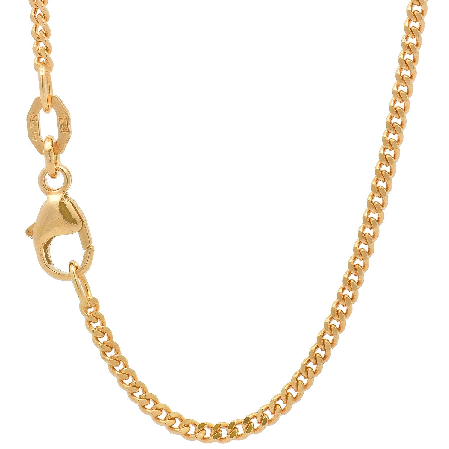 HOPLO Panzerkette Goldkette Panzerkette Länge 36cm