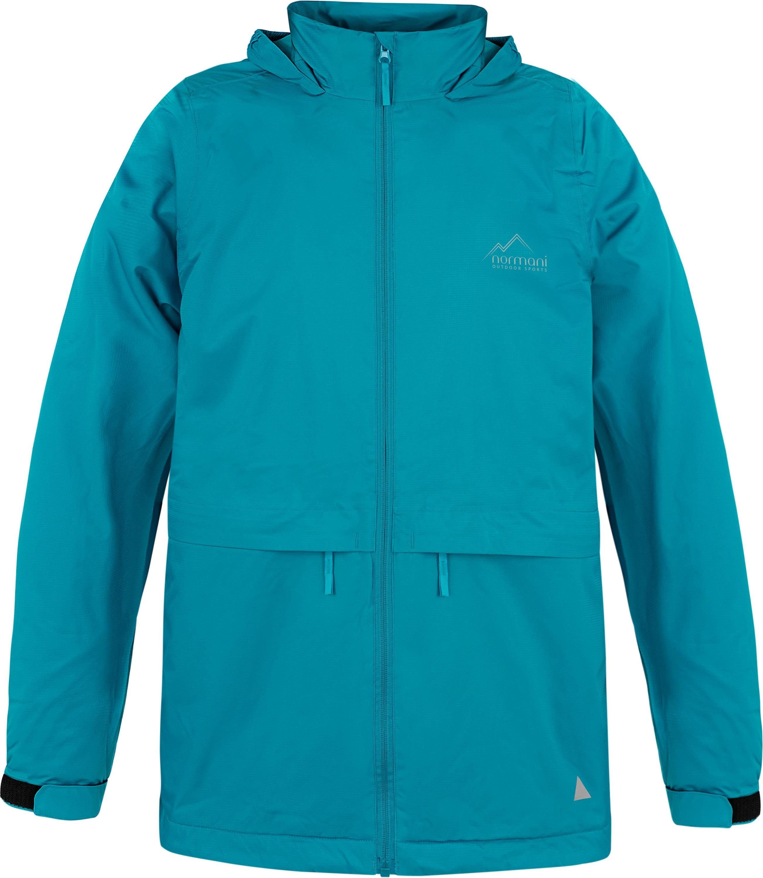 normani Regenjacke Kinder Regenjacke mit Fleecefutter