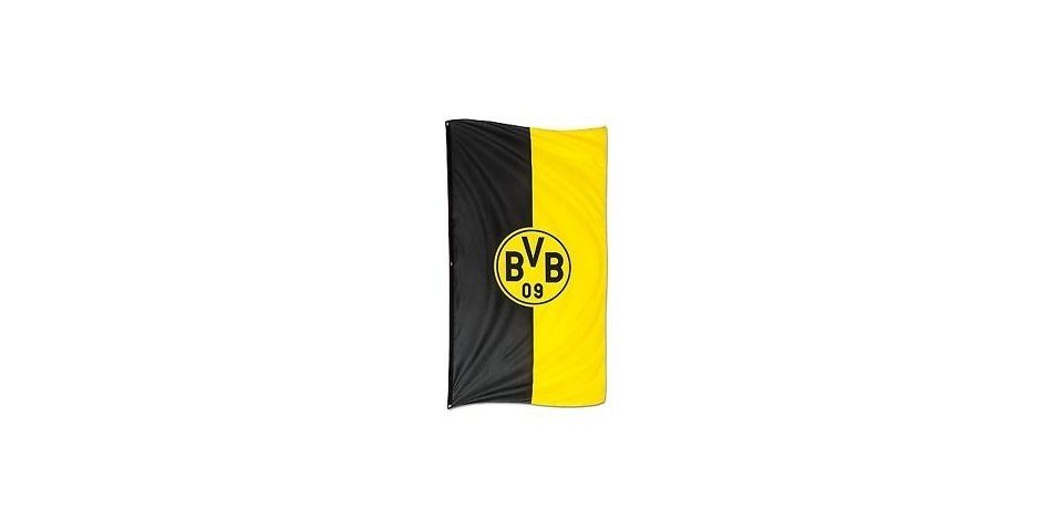 BVB Glas Hissfahne Emblem 200x100