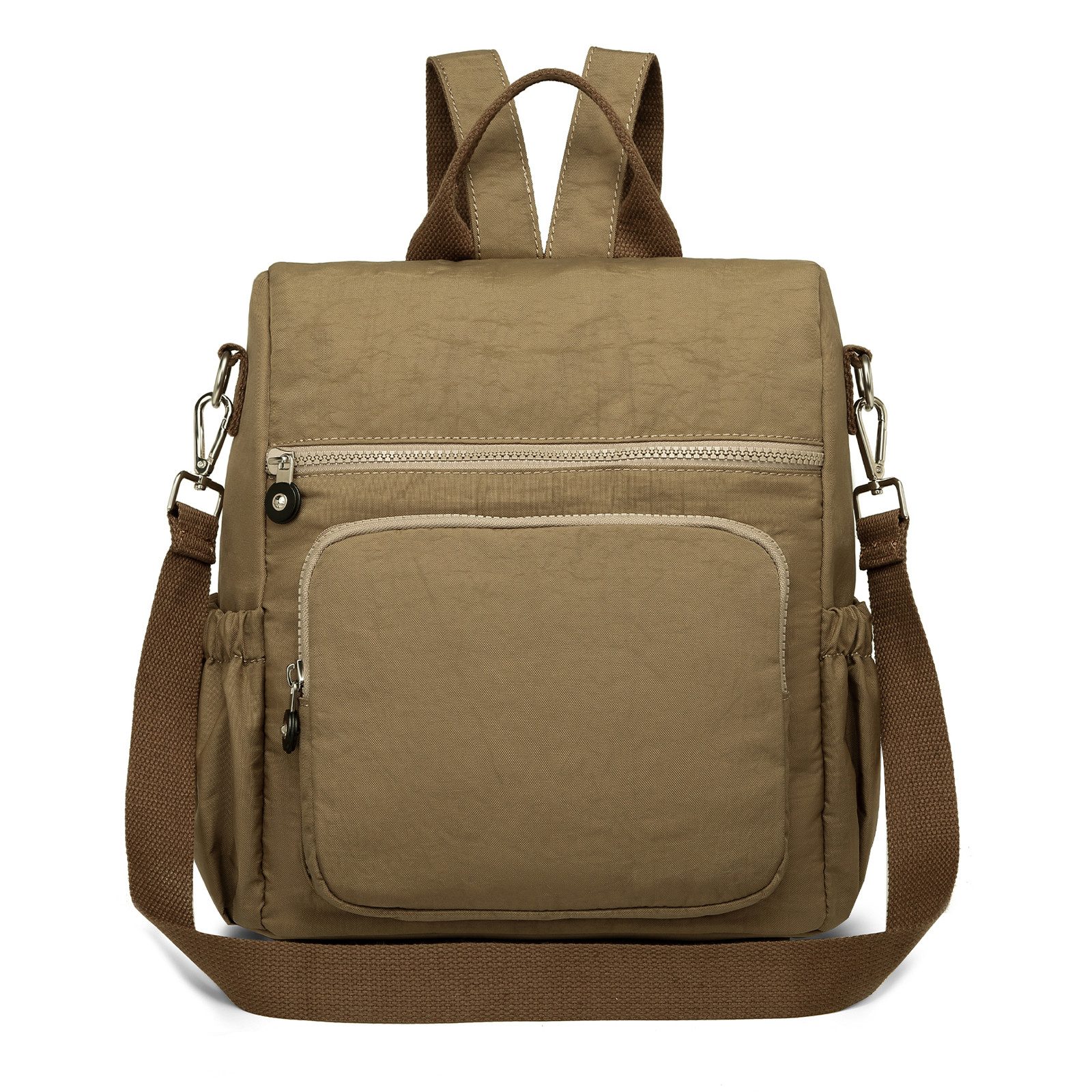 KONO Rucksack Vintage Schulter-Rucksack für Damen