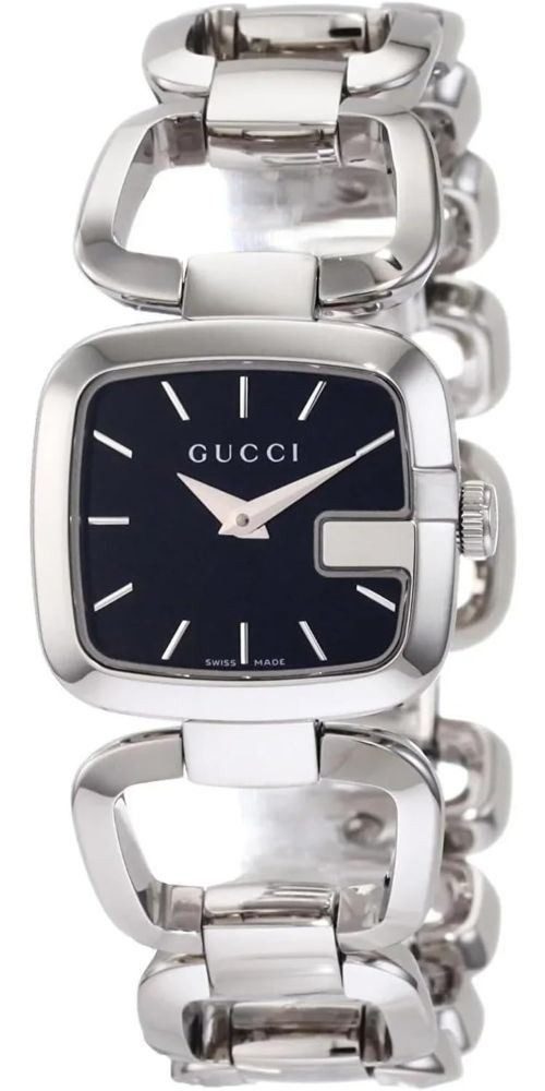 GUCCI Luxusuhr GUCCI G-Gucci Silber Schwarz