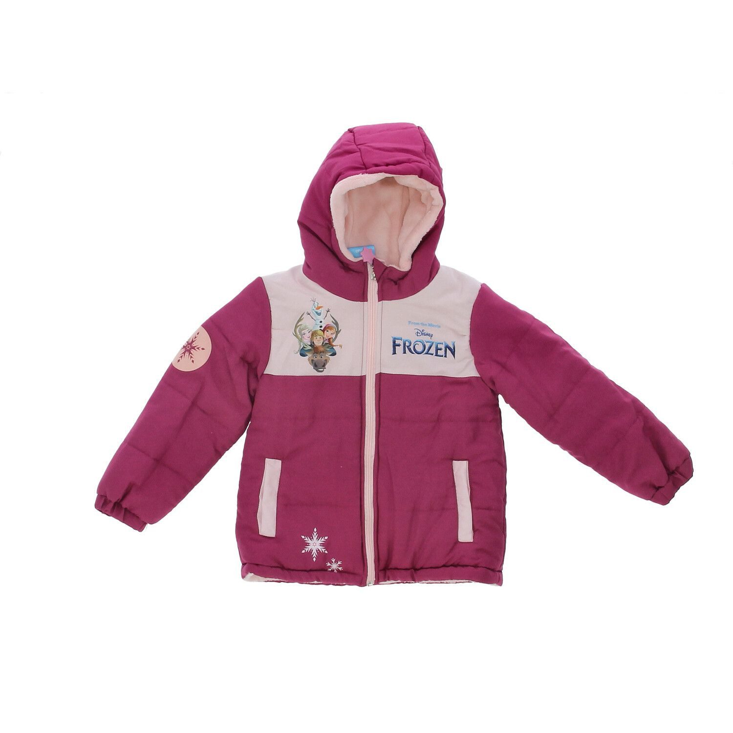 Disney Frozen Winterjacke Kuschelige Kinder Winterjacke