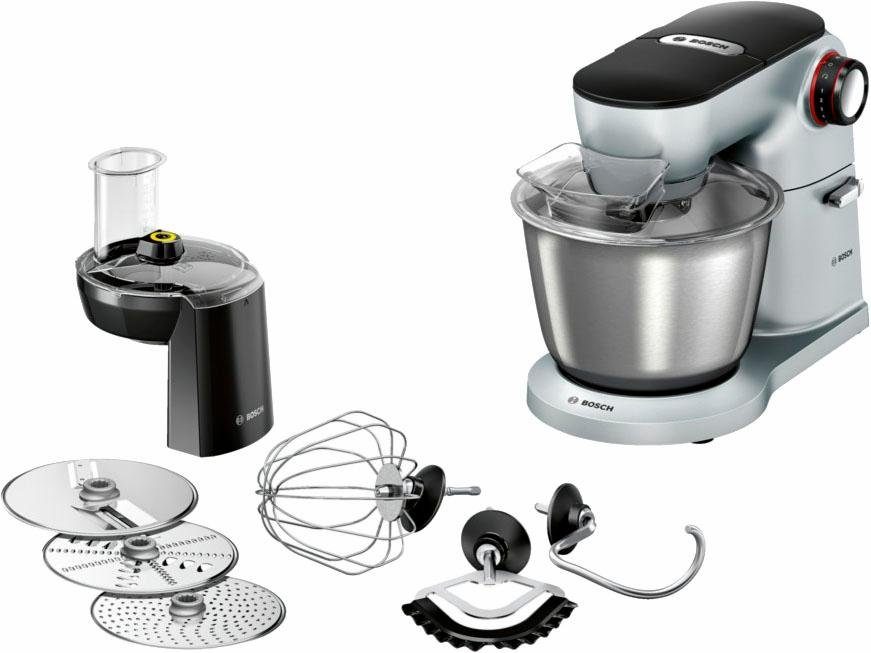 BOSCH Küchenmaschine Serie 8 MUM9D33S11, Durchlaufschnitzler,