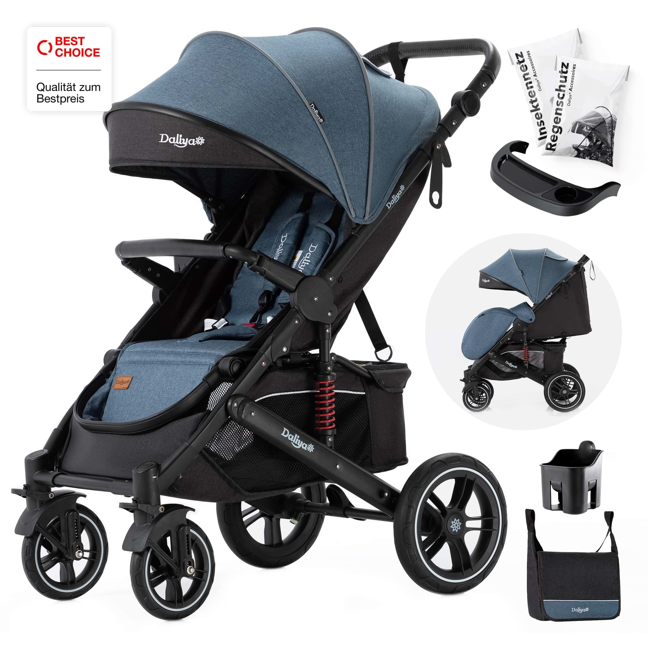 Daliya® Kinder-Buggy RAPIDY Buggy Kinderwagen, XXL