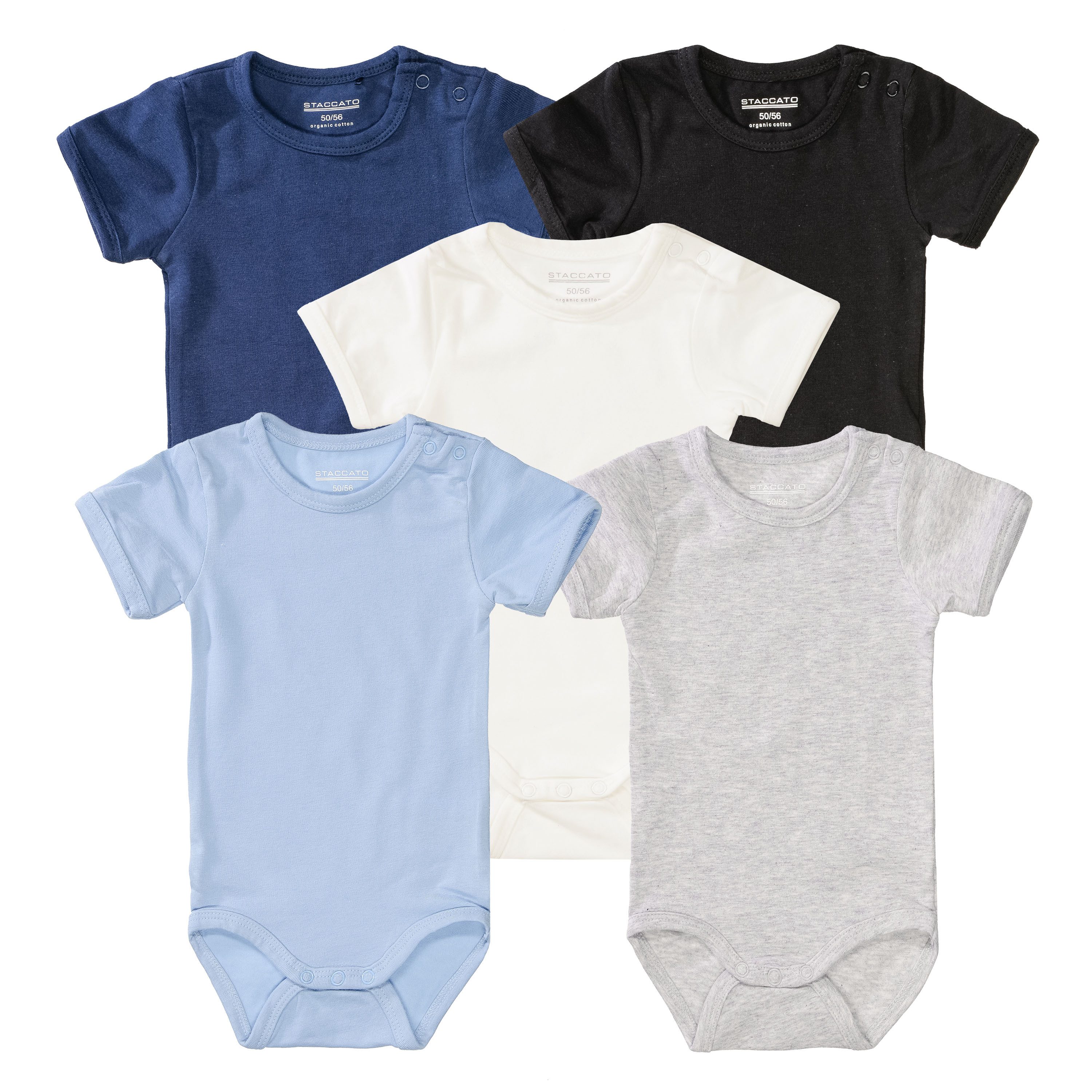 STACCATO Kurzarmbody 5er-Pack
