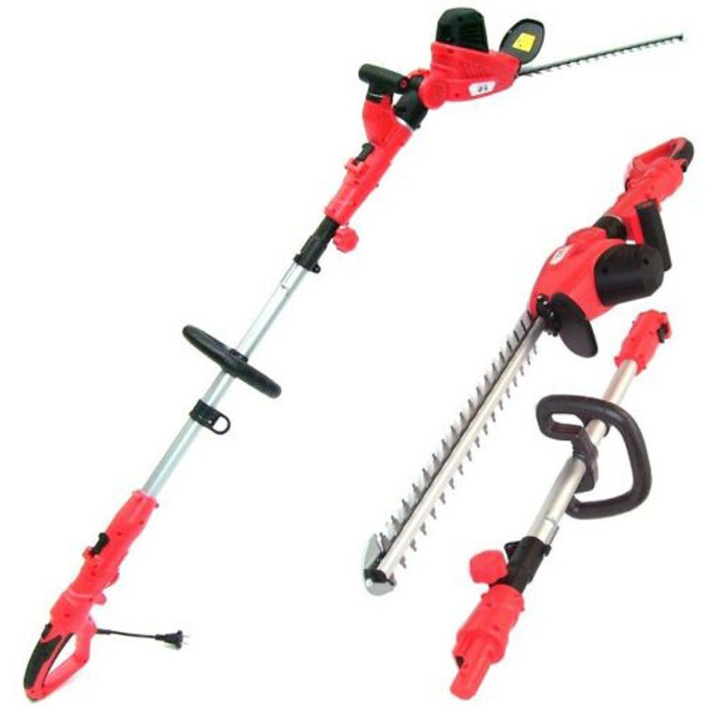 Apex Heckenschere Elektro Hochheckenschere Teleskop Heckenschere