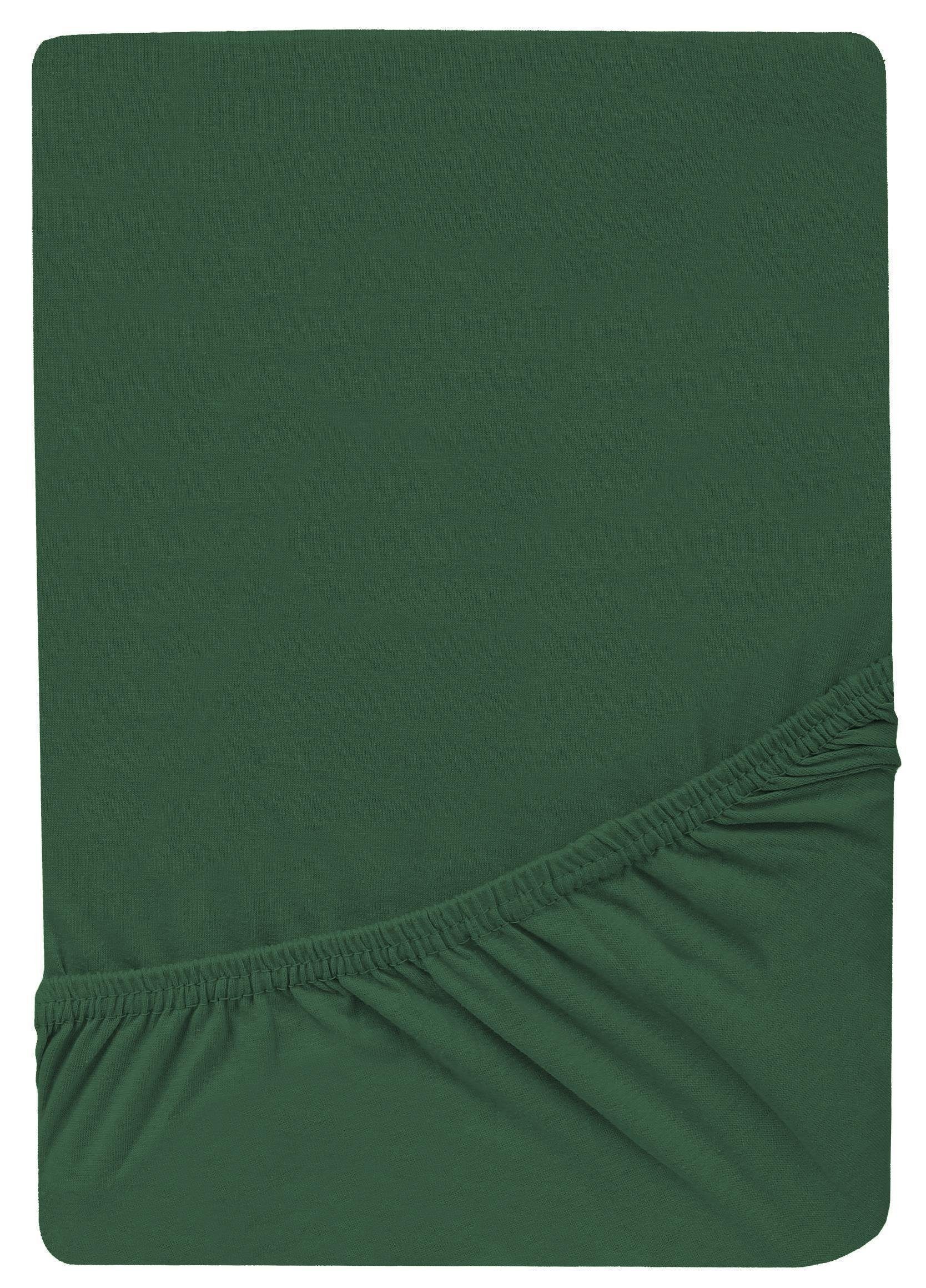 GREEN MARK Textilien Spannbettlaken Jersey Spannbettlaken,