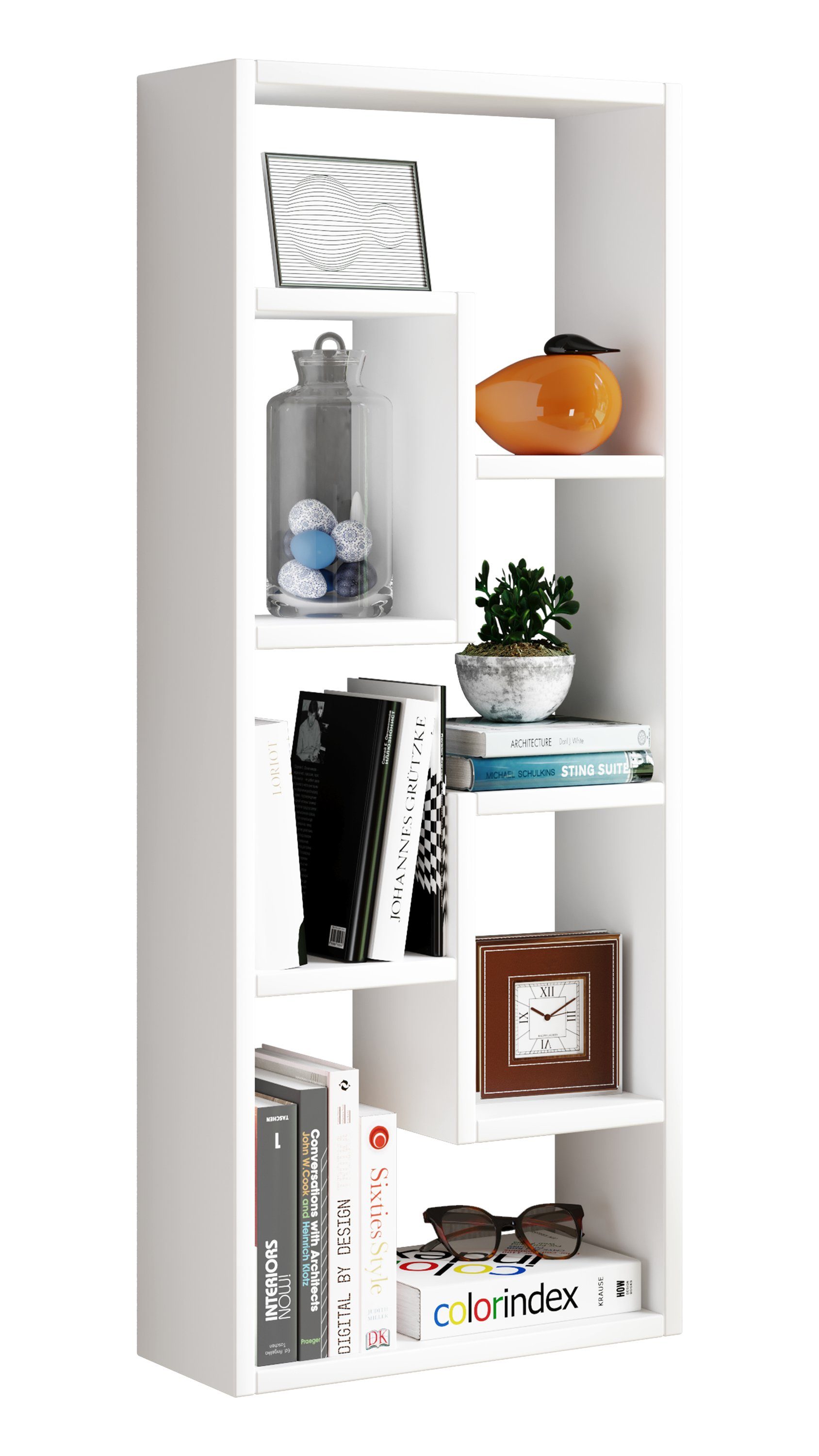 VCM Standregal Holz Stand Regal Raumteiler