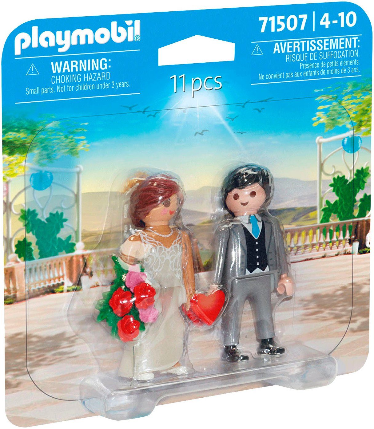 Playmobil® Hochzeitspaar (71507), Duo Pack Konstruktions-Spielset,