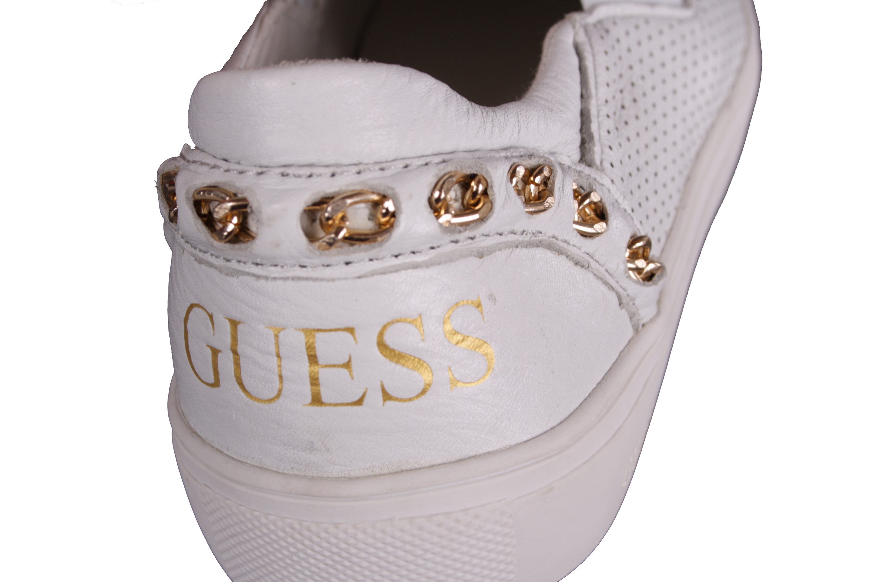 Guess Guess Damen Schlüpfschuhe Slipper Leder