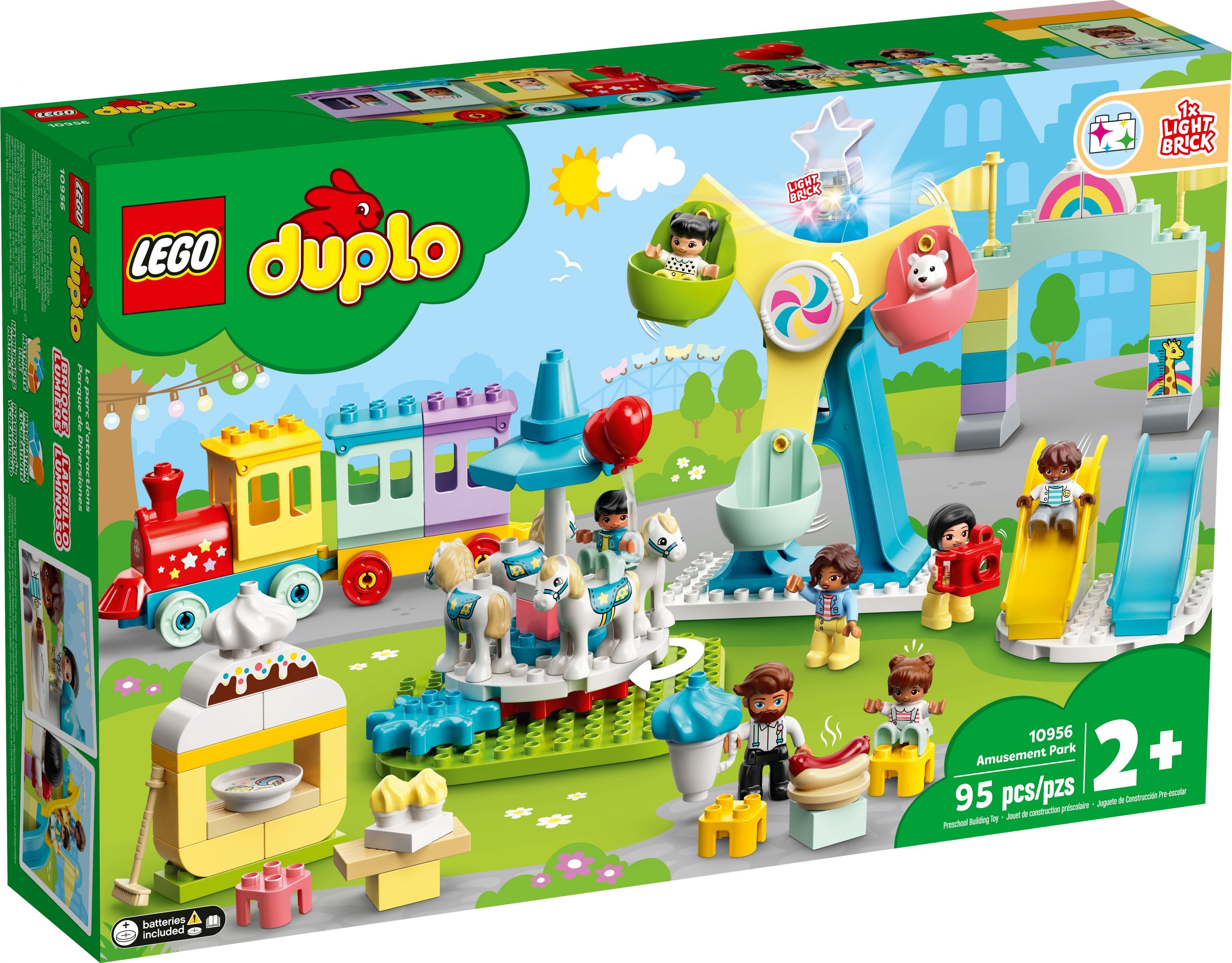 LEGO® LEGO® Duplo 10956 Erlebnispark Konstruktionsspielsteine,