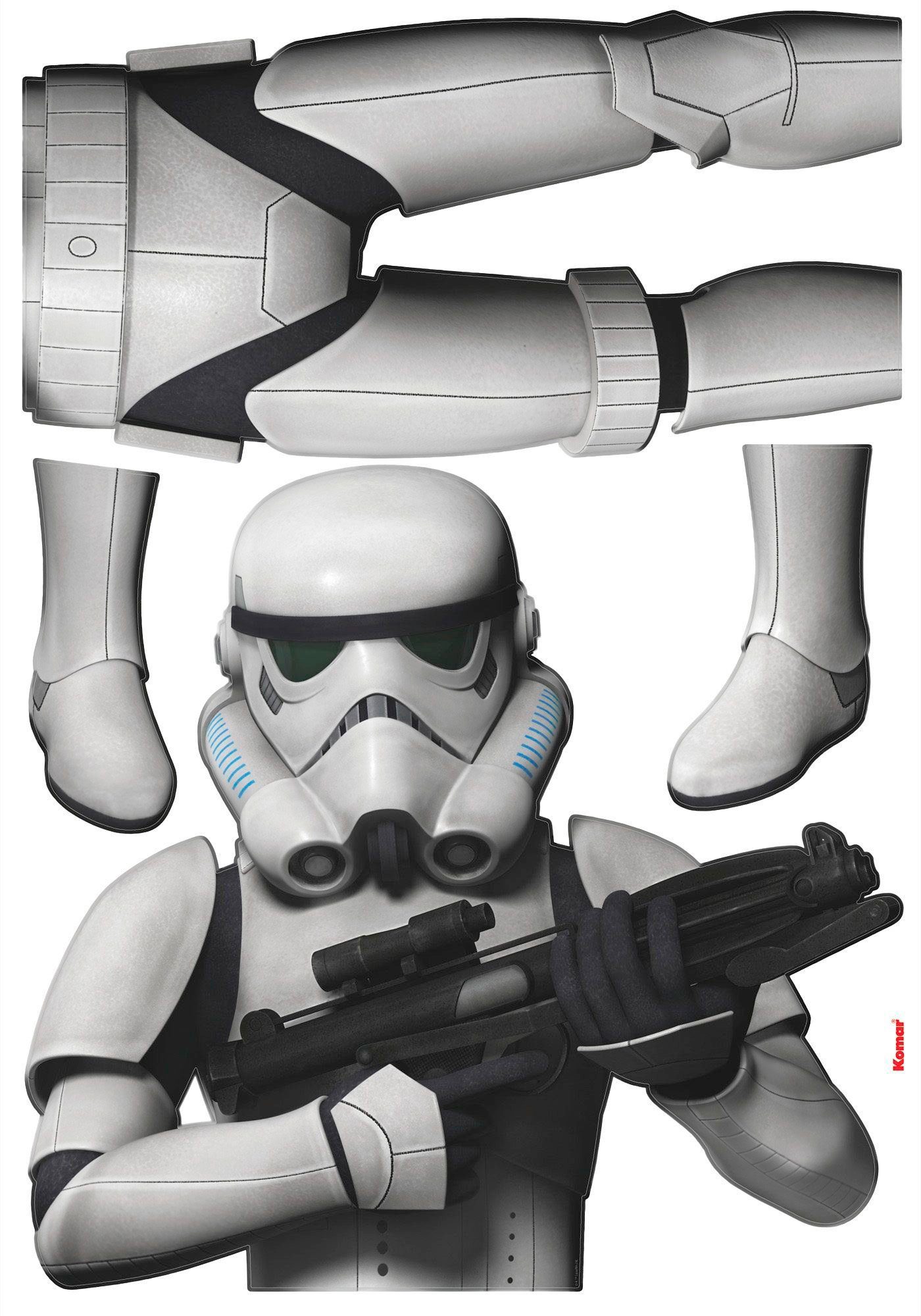 Komar Wandtattoo Star Wars Stormtrooper -