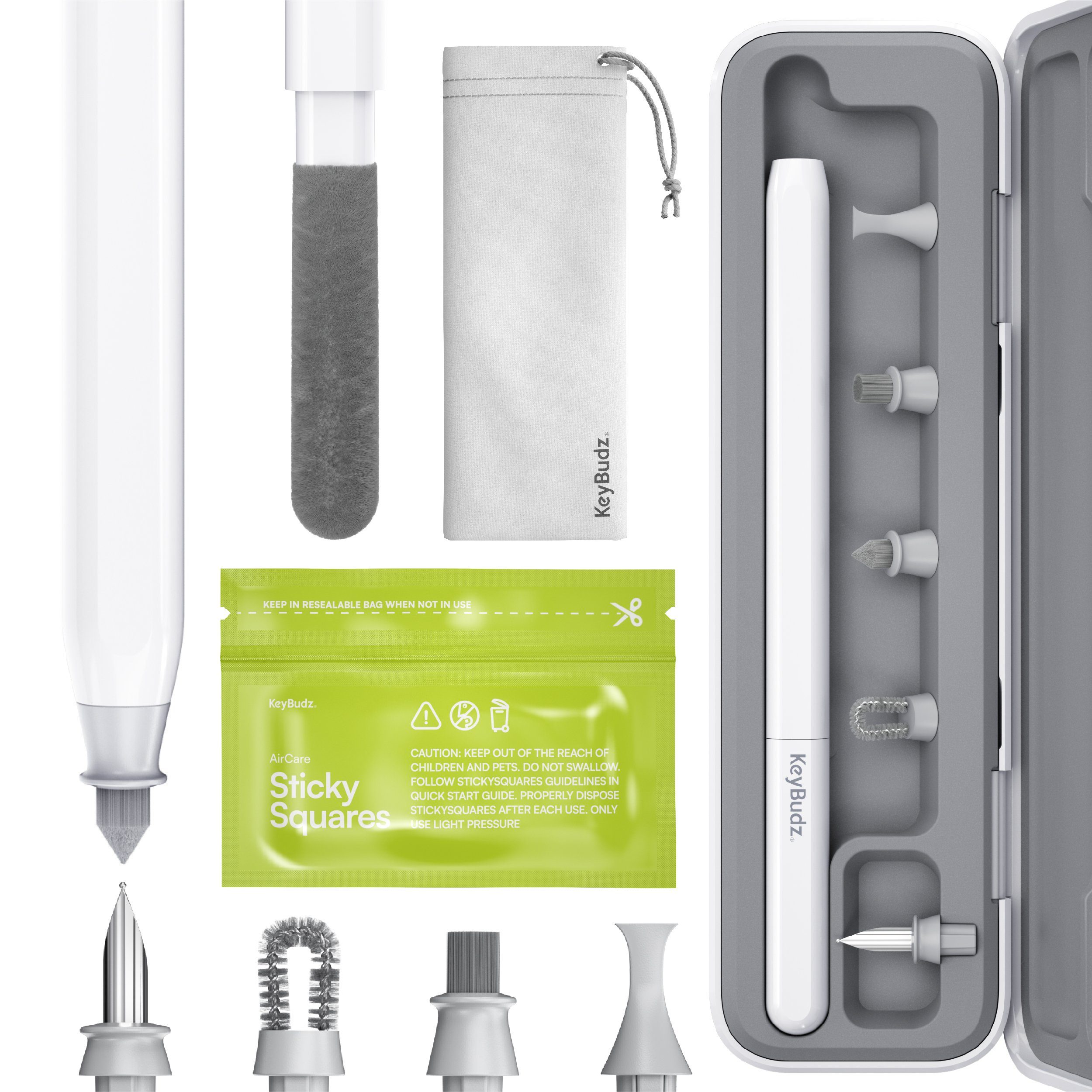 KeyBudz AirCare 2.0 Reinigungsset für Airpods,