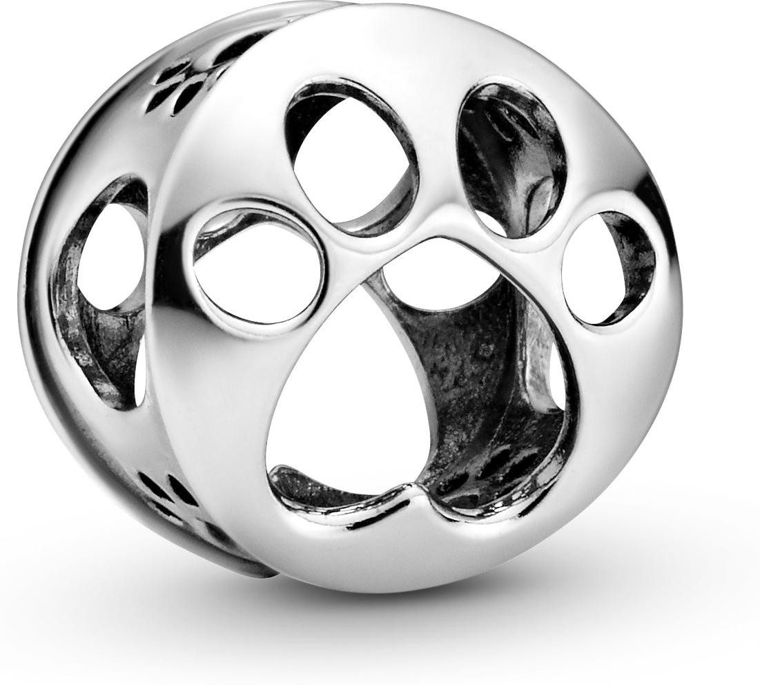 Pandora Kettenanhänger Pandora Offen gearbeiteter Hundepfotenabdruck