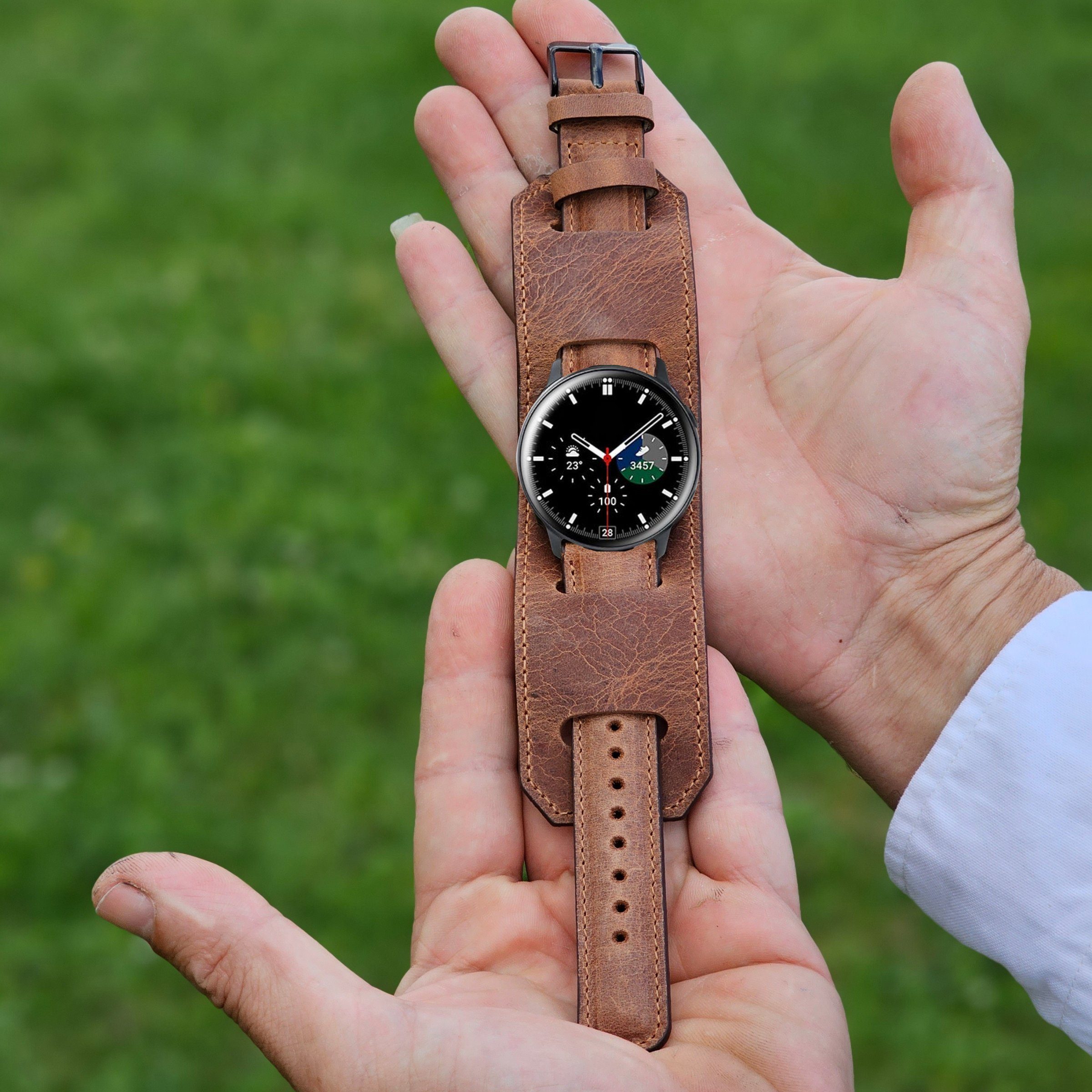 Renna Leather Smartwatch-Armband Samsung Galaxy 6