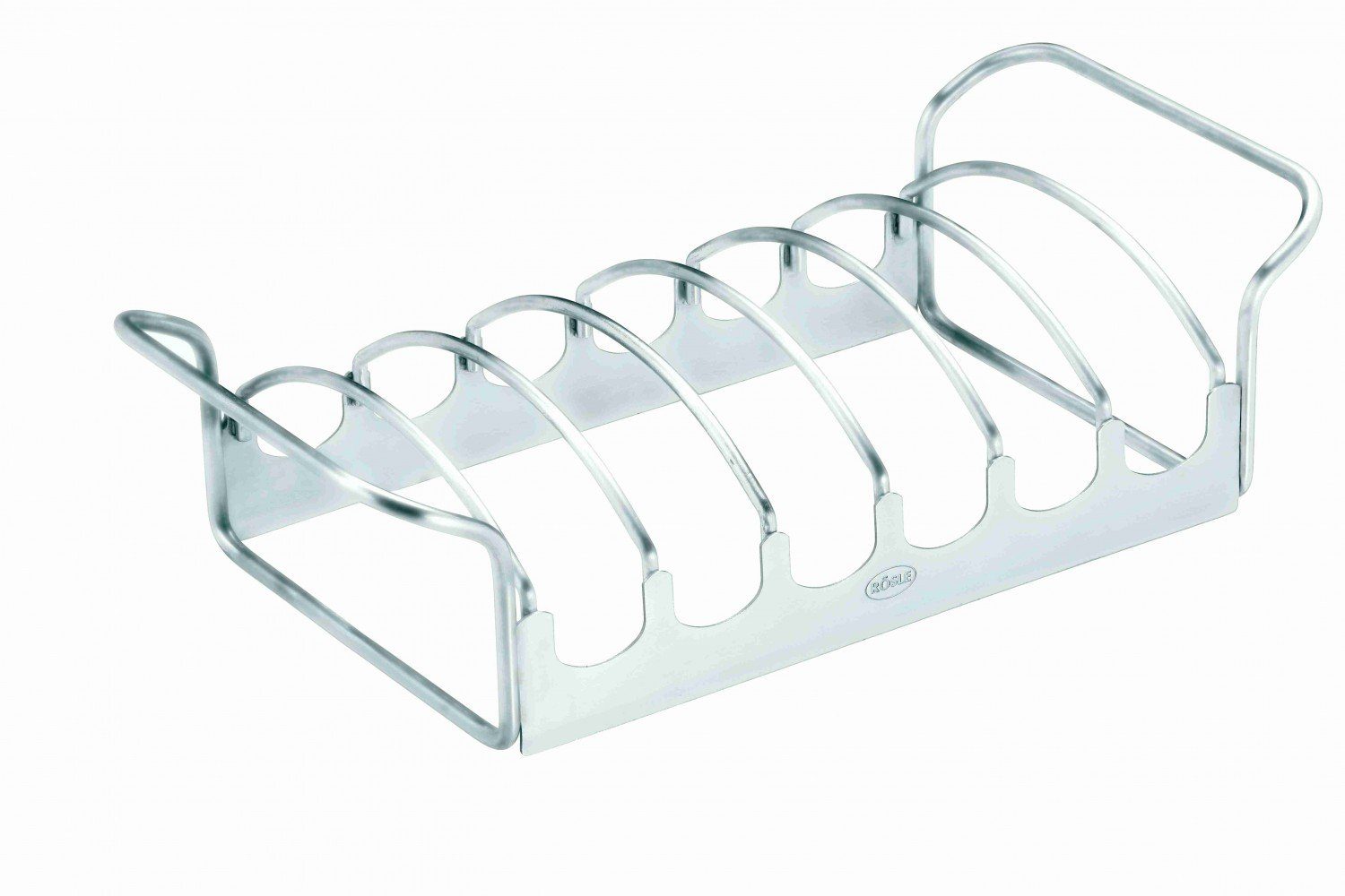 RÖSLE Grillguthalter Rösle Bratenkorb und Rippchenhalter