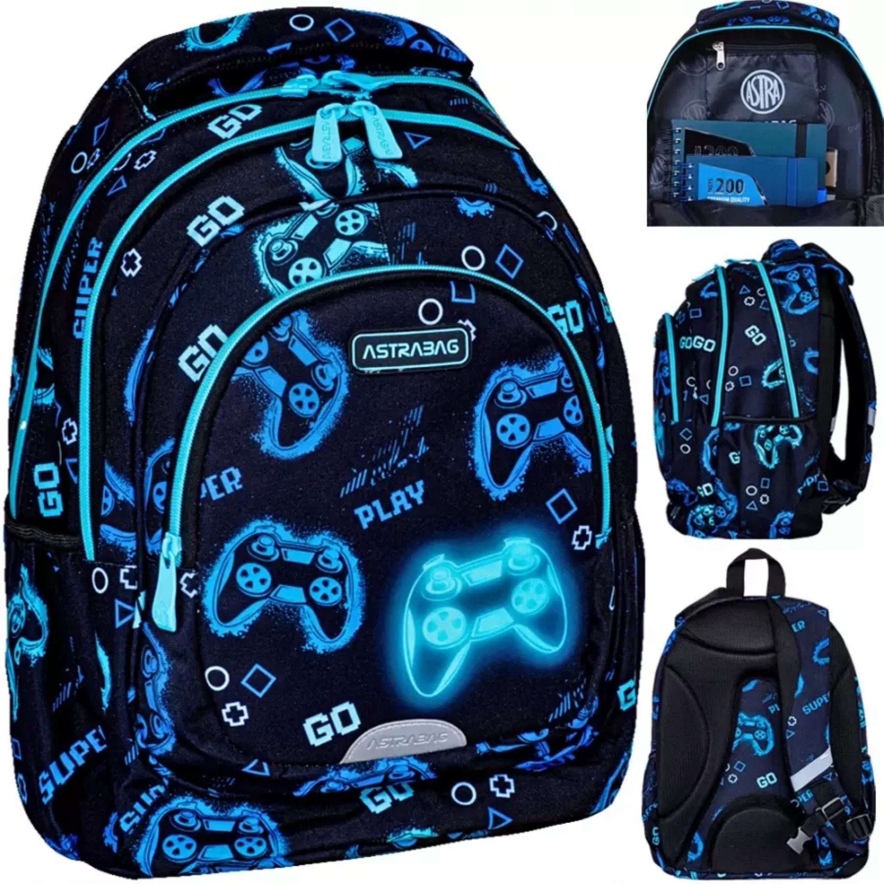 ASTRA Schulrucksack Schulrucksack Jungen 1-3 Klasse