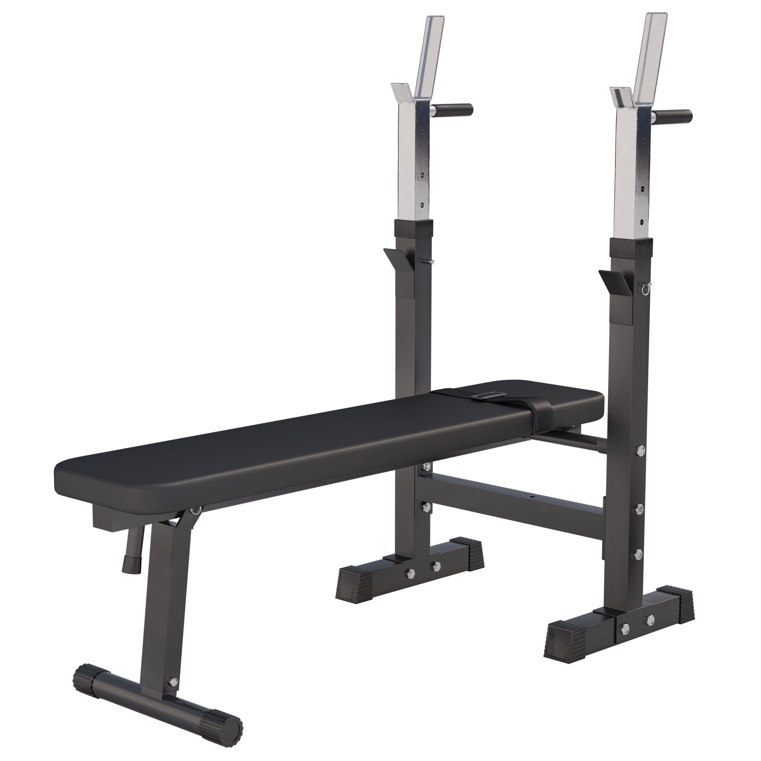 GORILLA SPORTS Hantelbank Ablage, Verstellbar, Klappbar,
