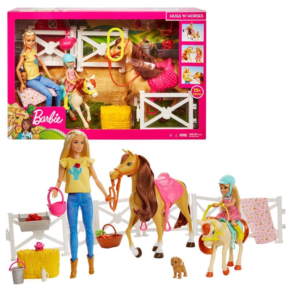 Barbie Anziehpuppe Barbie Reitspaß Mattel FXH15