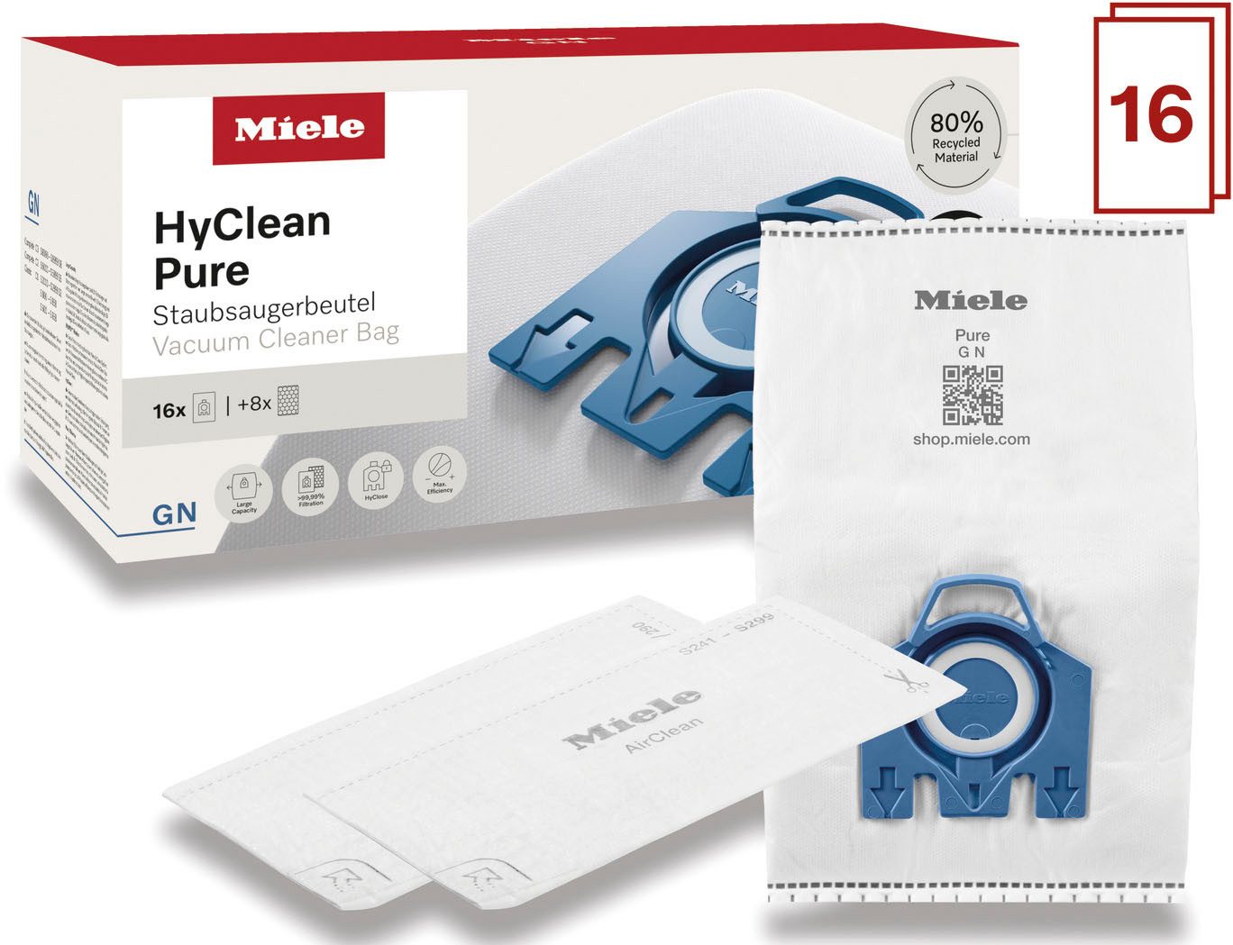 Miele Staubsaugerbeutel Miele Original Zubehör -XXL-Pack