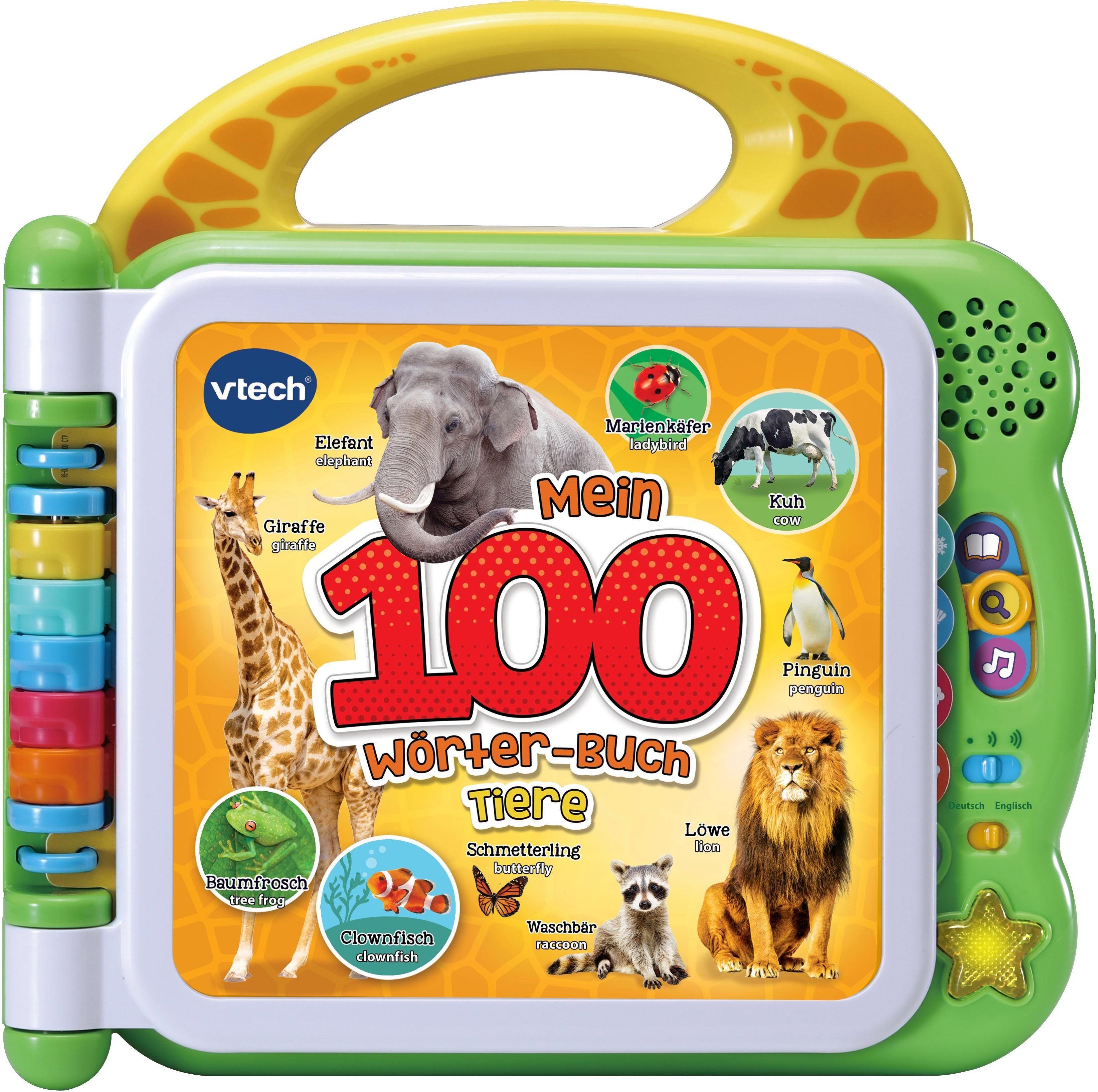 Vtech® Buch VTechBaby, Mein 100-Wörter-Buch: Tiere,