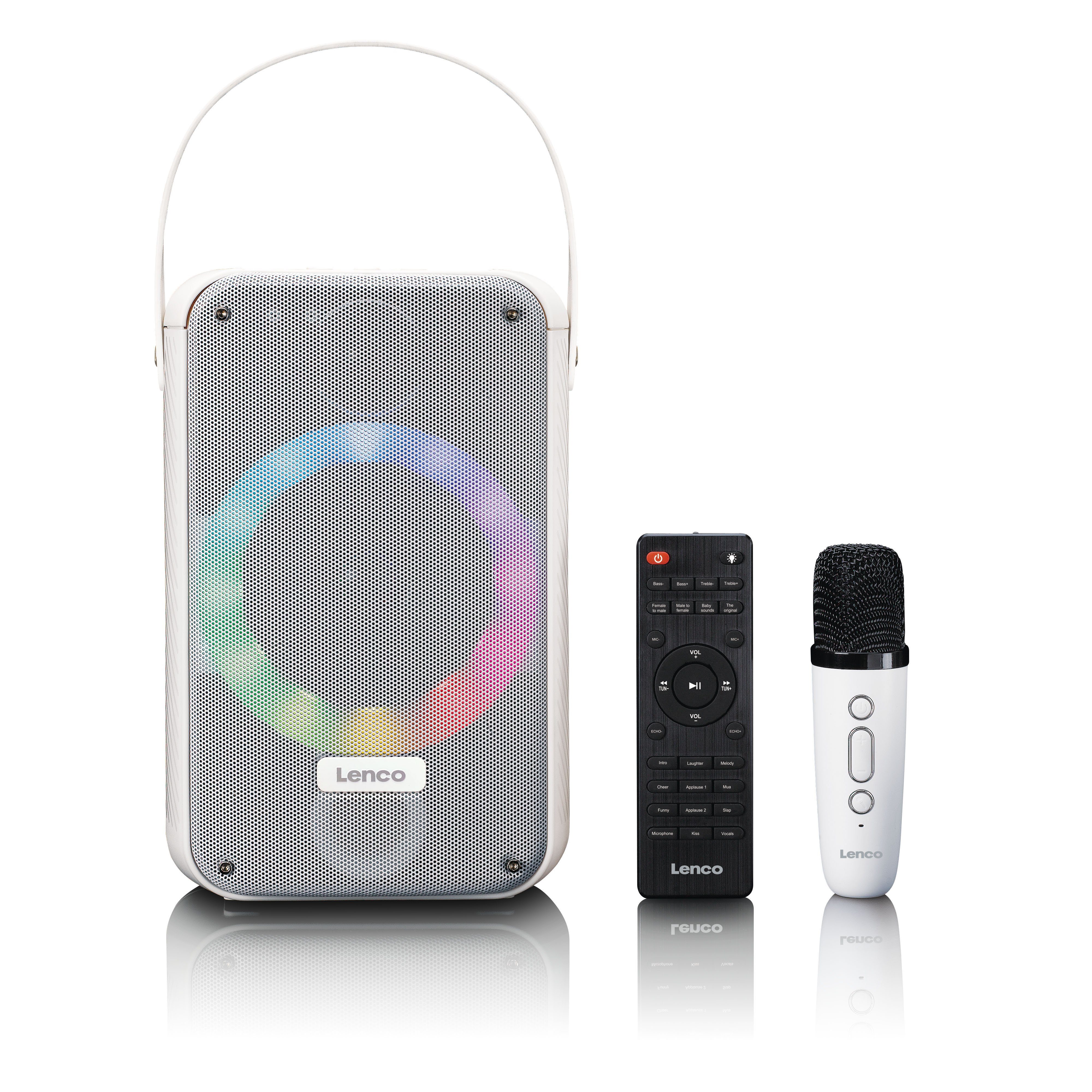 Lenco BTC-060WH Bluetooth-Lautsprecher 2.0 (Bluetooth, 20