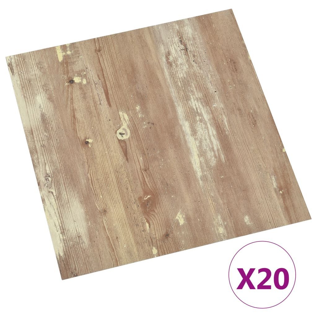 vidaXL Kunststoff-Fliesen, PVC-Fliesen Selbstklebend 20 Stk.