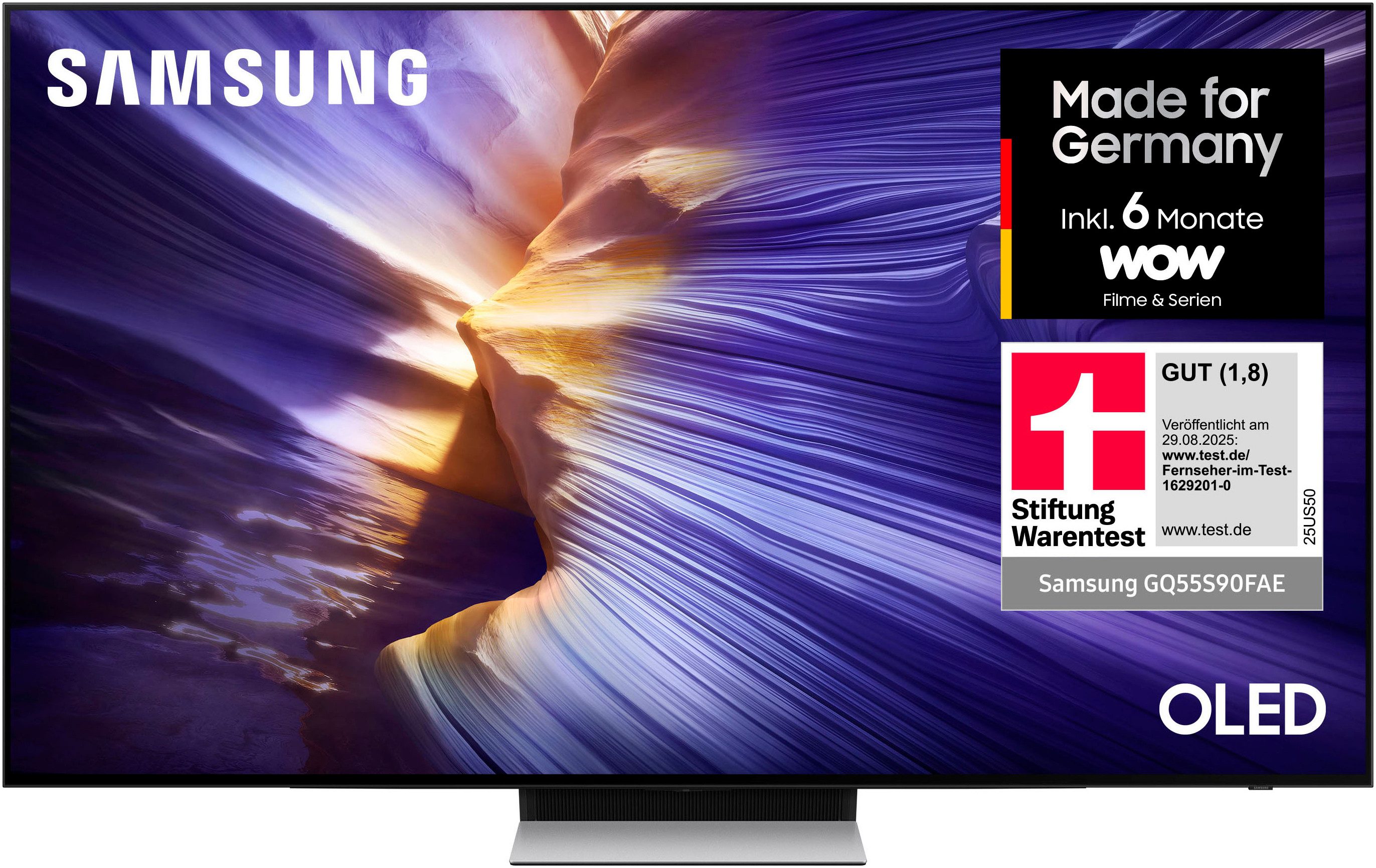 Samsung GQ55S90FAE OLED-Fernseher (138 cm/55 Zoll,