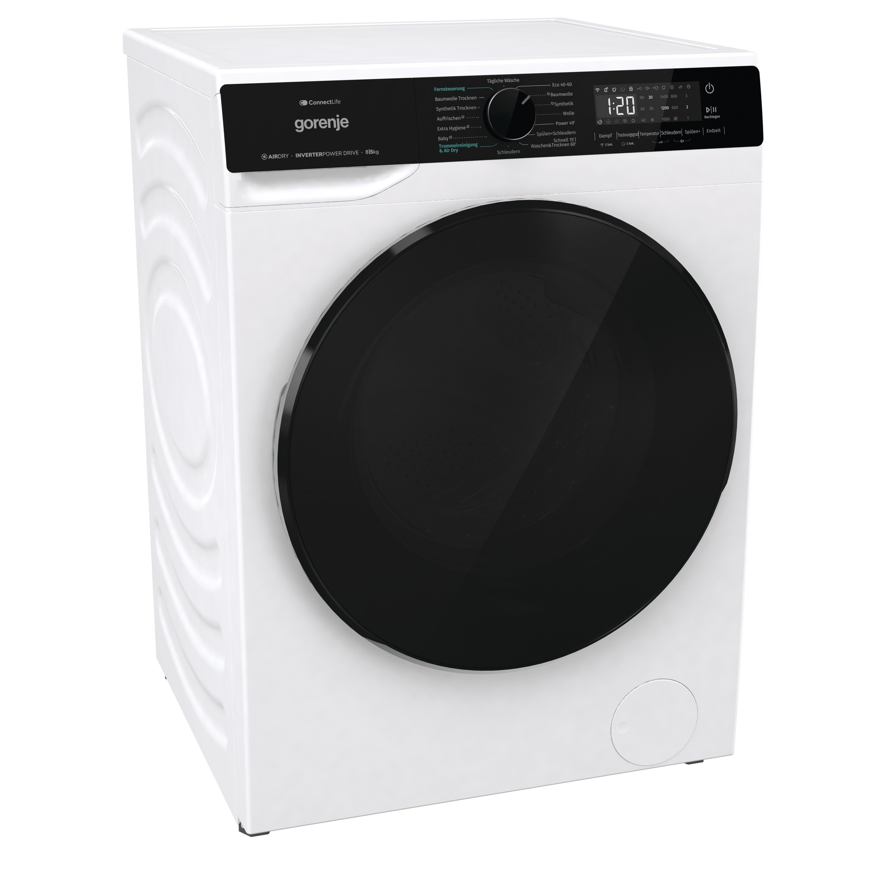 GORENJE Waschtrockner WD2PA854ADW/DE, 8 kg, 5