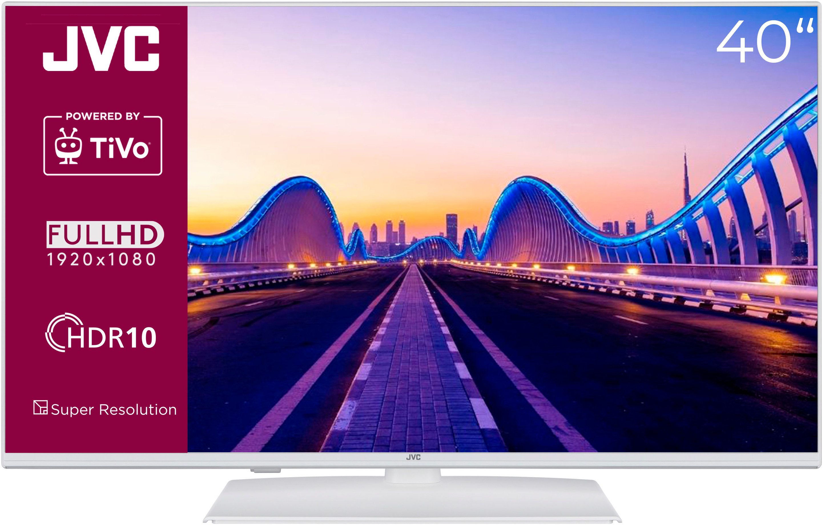 JVC LT-40VF5355W LED-Fernseher (100 cm/40 Zoll,