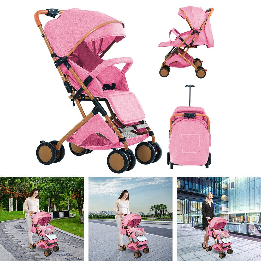 JEOBEST Kinder-Buggy Baby Kinderwagen, Kompakter Buggy,
