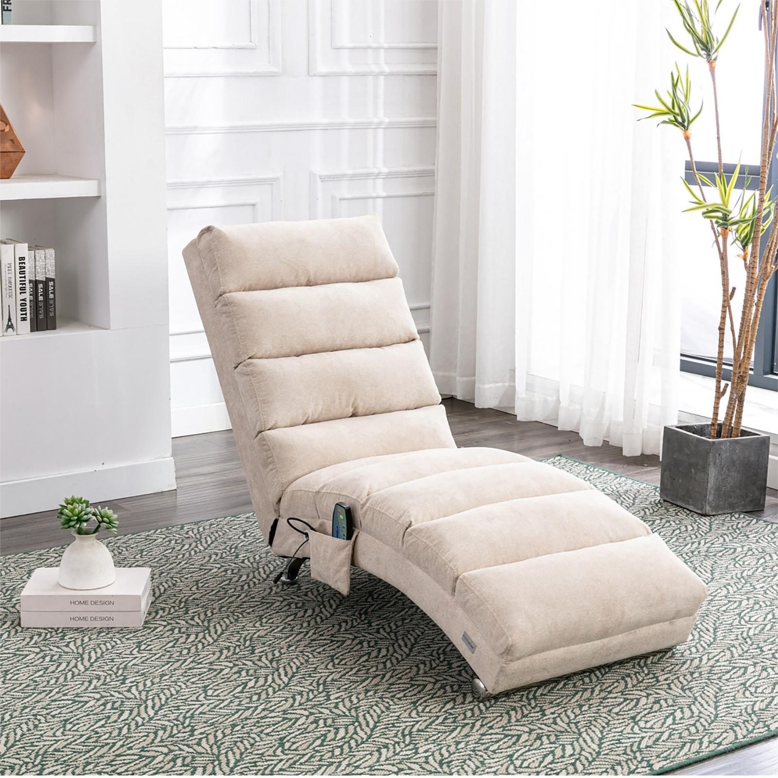 LVHOM Relaxsessel Sackleinen Massage-Liege INDOOR PREMIUM