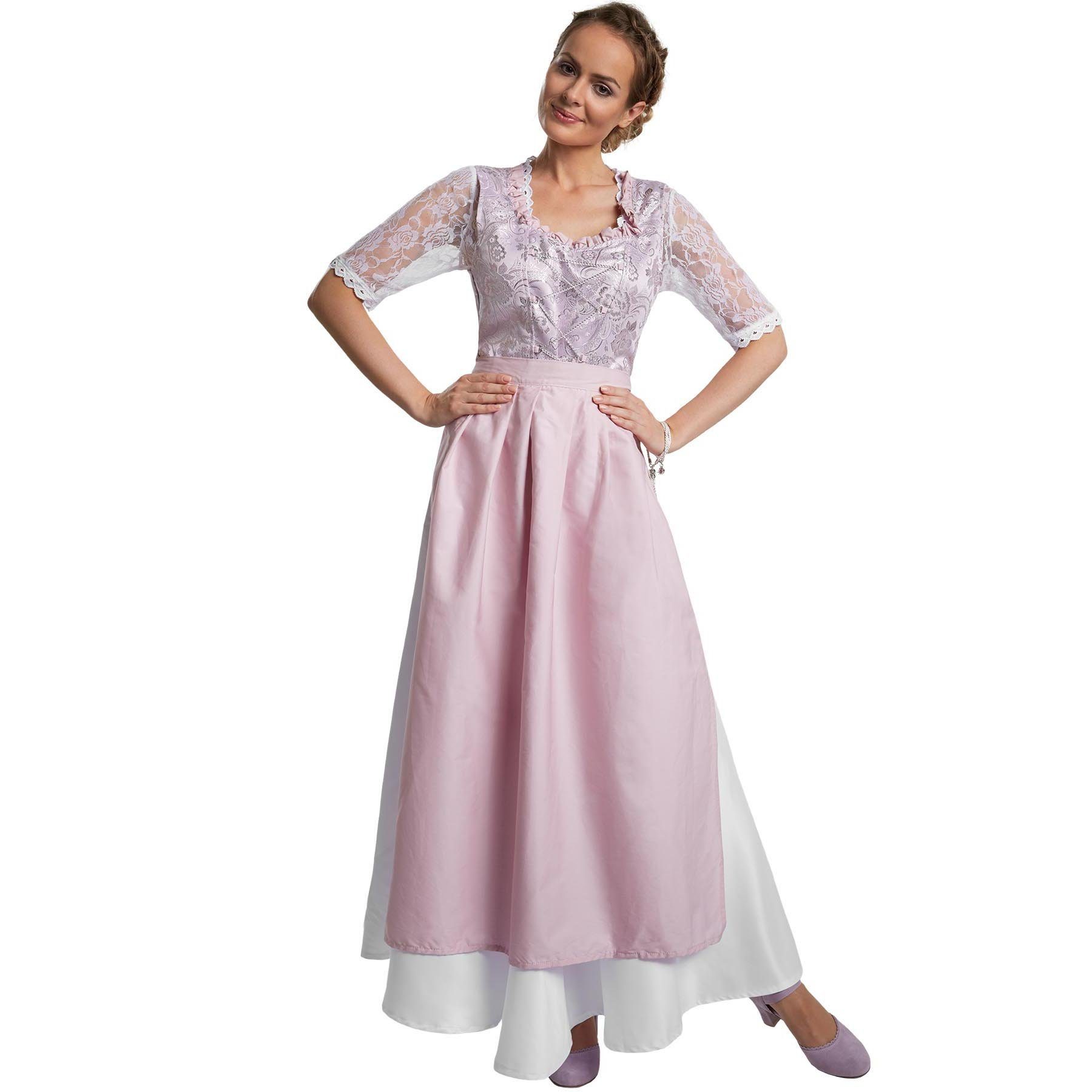 dressforfun Dirndl Frauenkostüm Maxi-Dirndl Neuschwanstein Modell