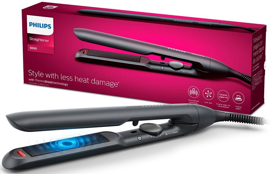 Philips Glätteisen Series 5000 BHS510/00 Keramik-Beschichtung,