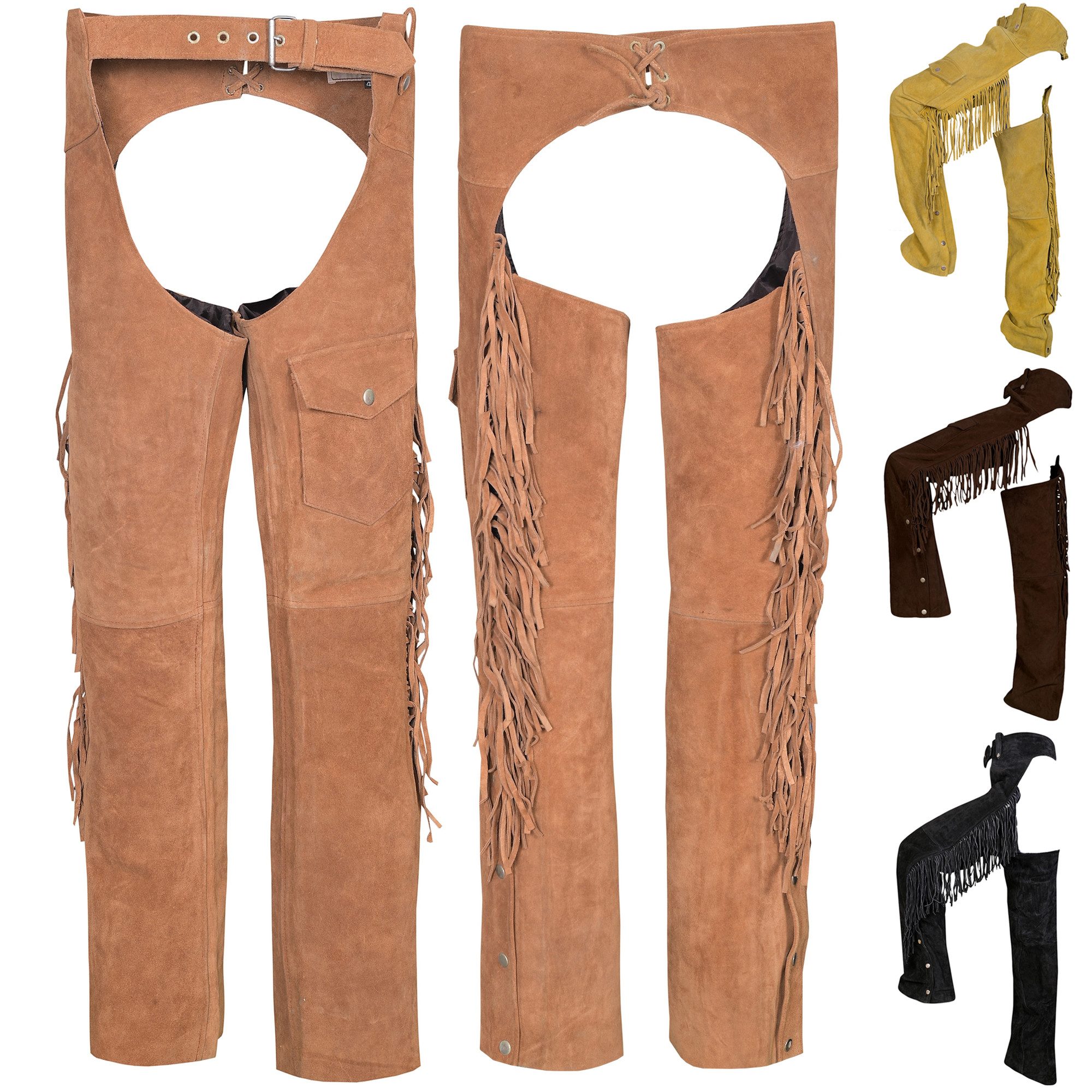 German Wear Reithose GW952T Chaps Fransenhose