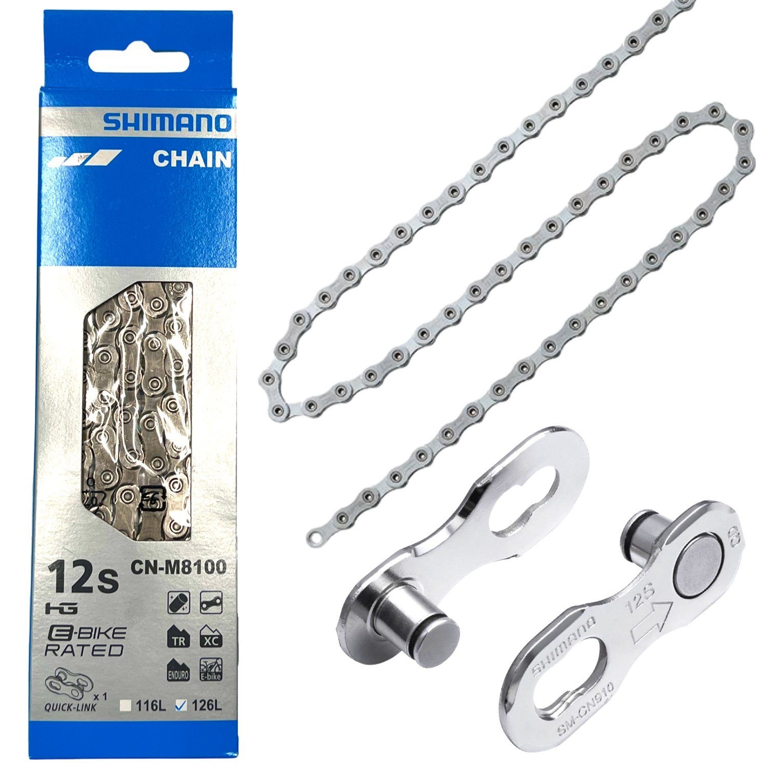 Shimano Fahrradkurbel Shimano Fahrrad Kette XT