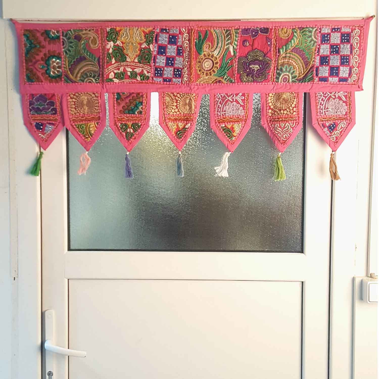 Casa Moro Türvorhang Indischer Patchwork Toran