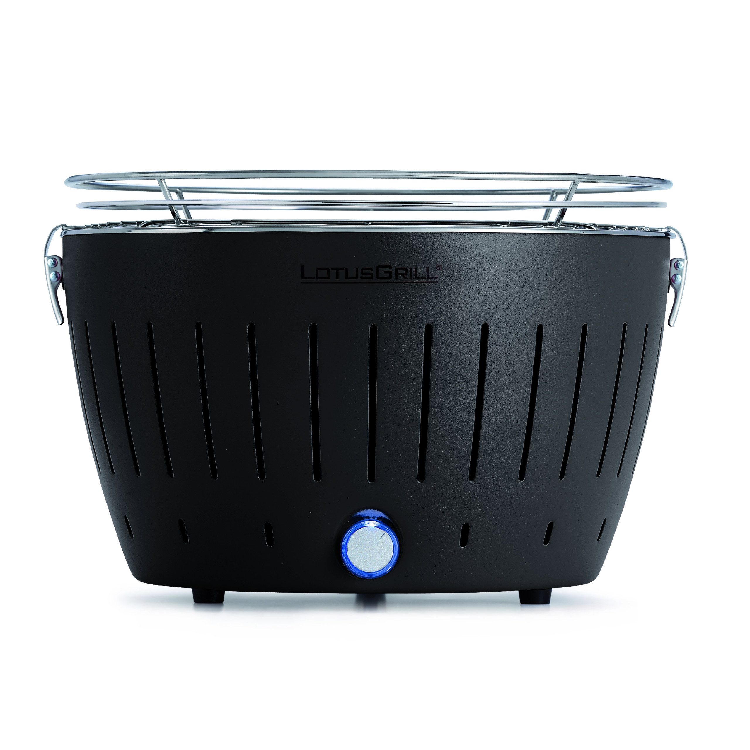 LotusGrill Holzkohlegrill LotusGril Classic Anthrazitgrau Holzkohlegrill