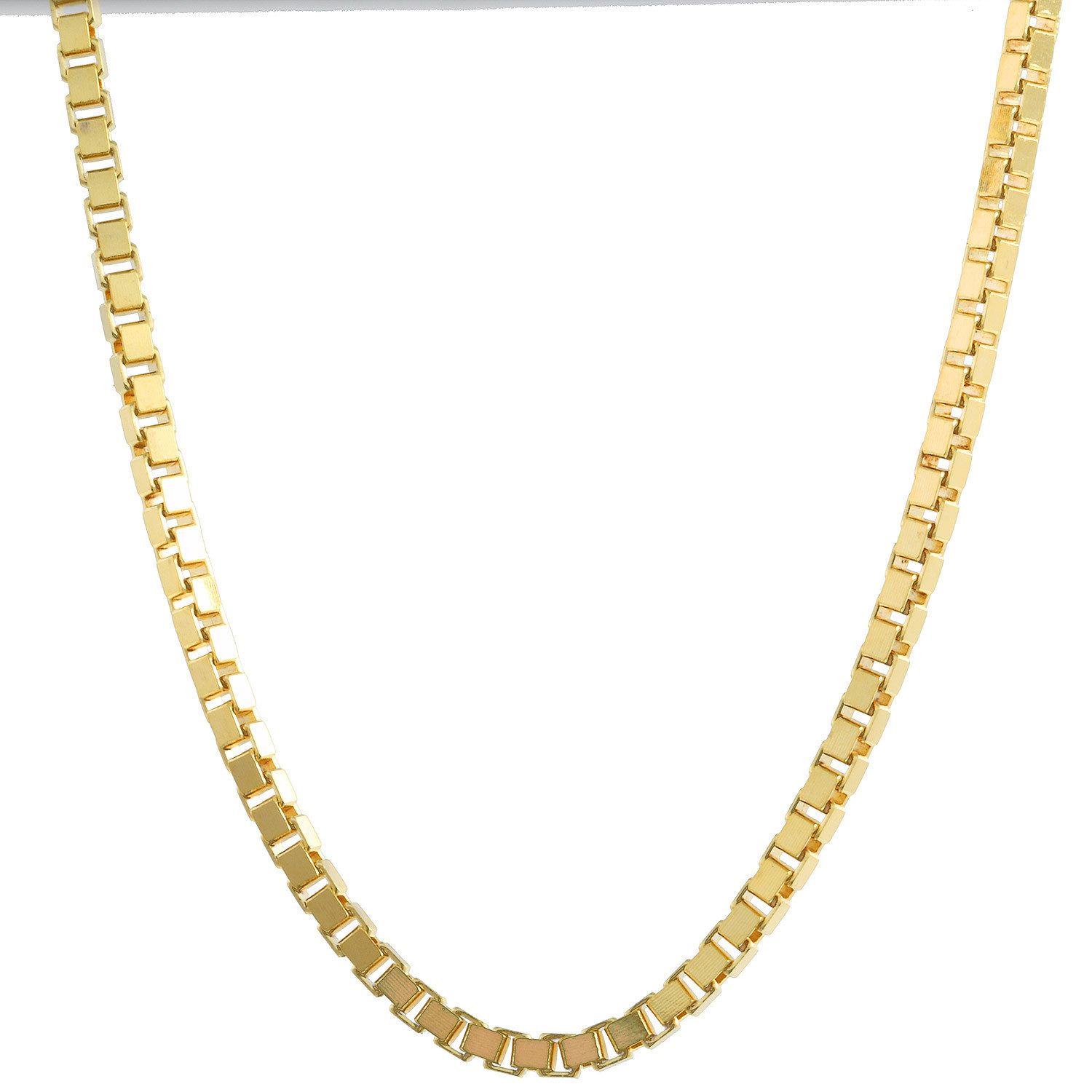 HOPLO Goldkette Goldkette Venezianerkette Halskette 1,4