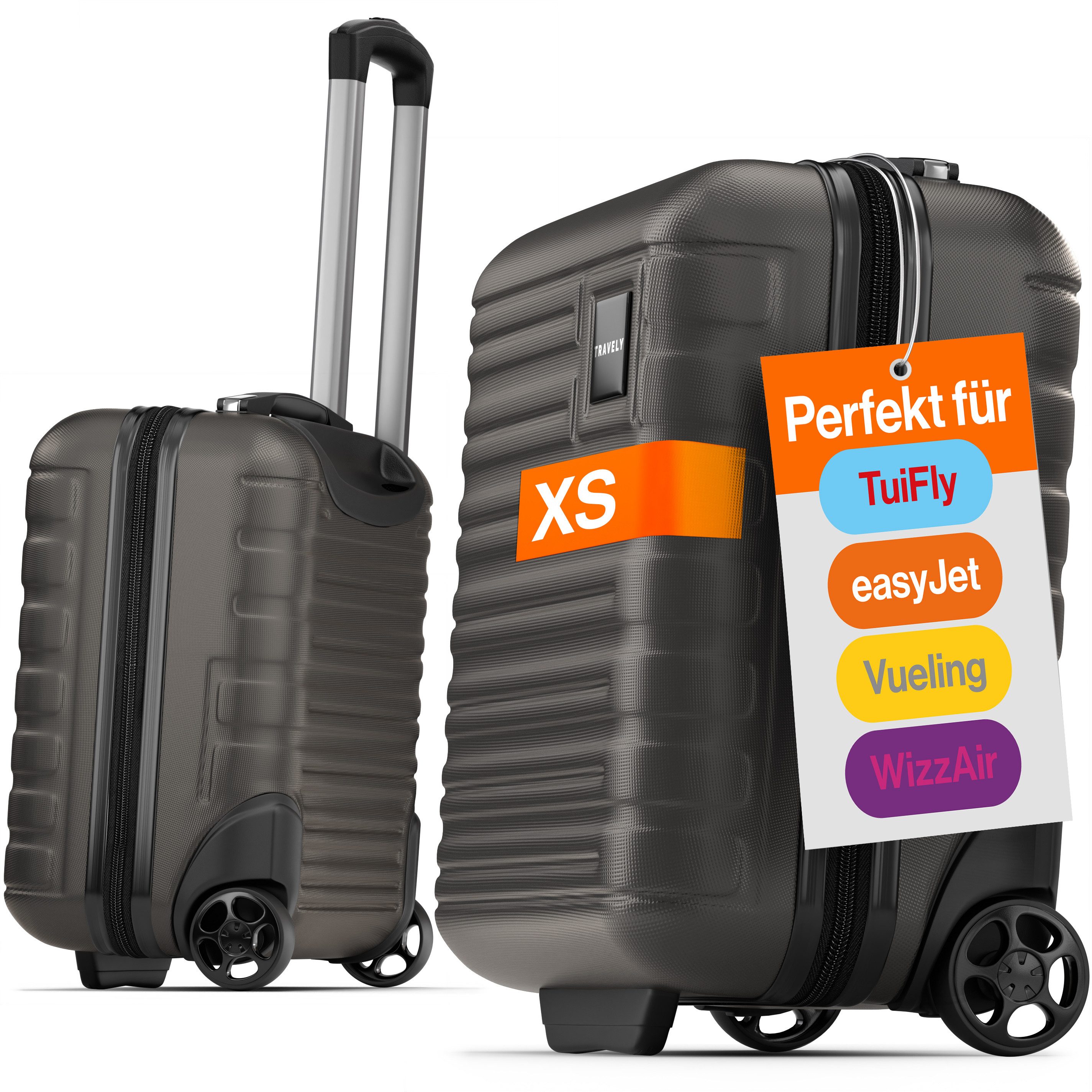 Travely Koffer Polycarbonat Koffer - Reisekoffer,