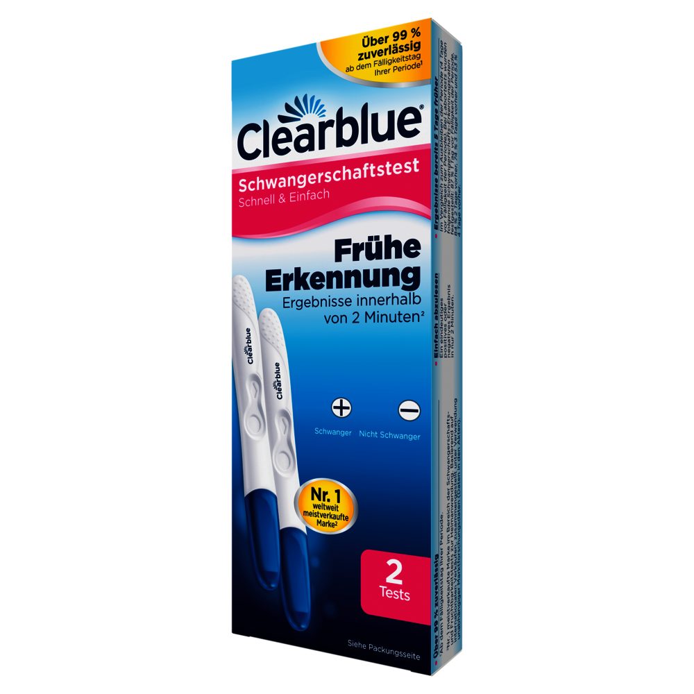 Clearblue Schwangerschaftstest Frühe Erkennung - 2er