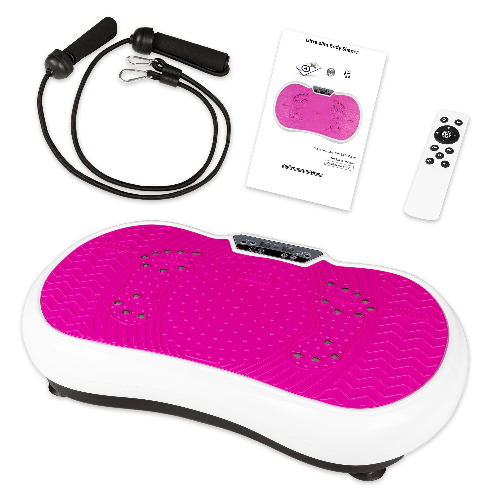 Coradoma Vibrationsplatte Vibrationsboard Fitness zum Abnehmen
