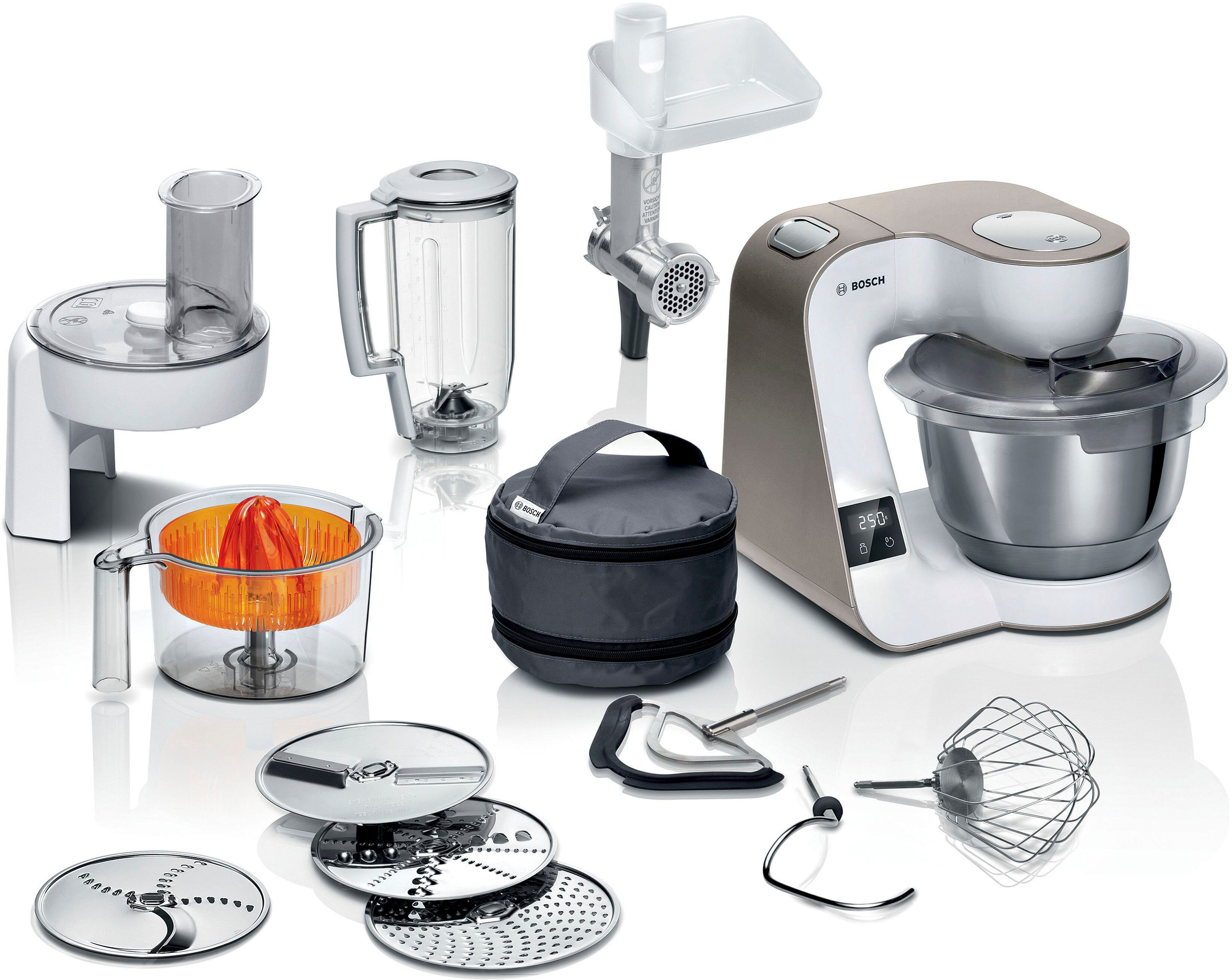 BOSCH Küchenmaschine Serie 4 MUM5XW40, integr.